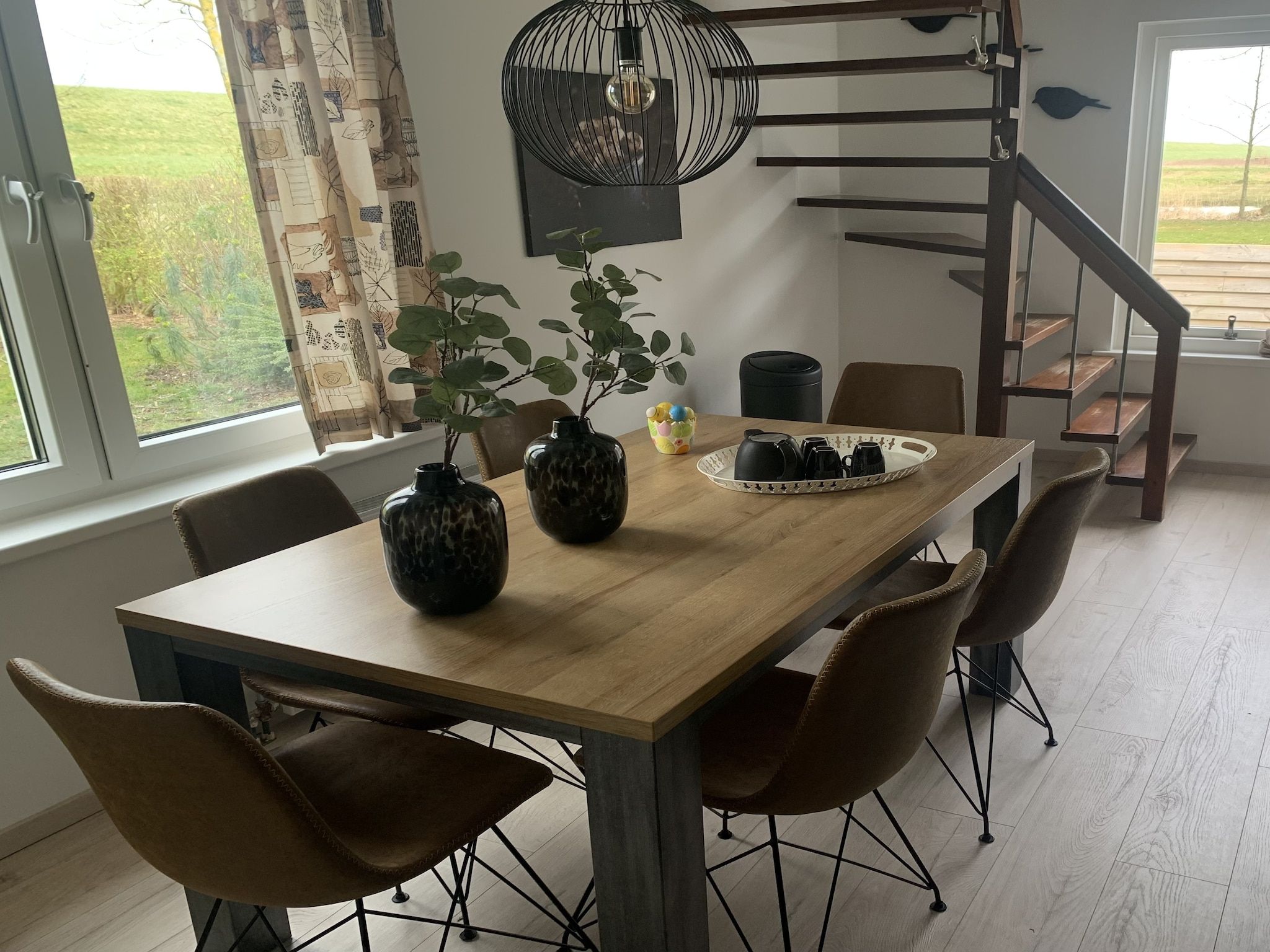 De eetkamer van De Notenweide in Zonnemaire