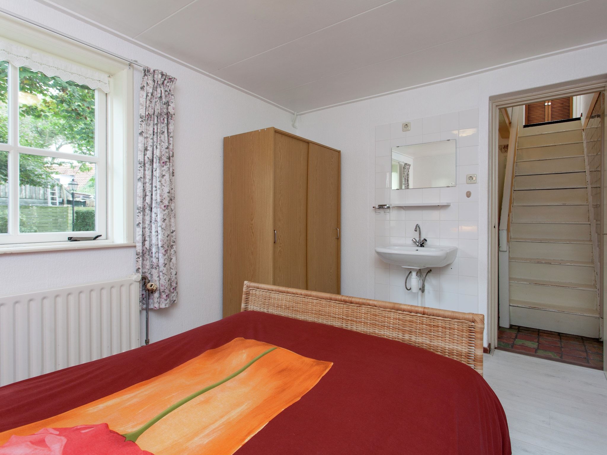 Een slaapkamer van Anno 1711 in Nes-Ameland