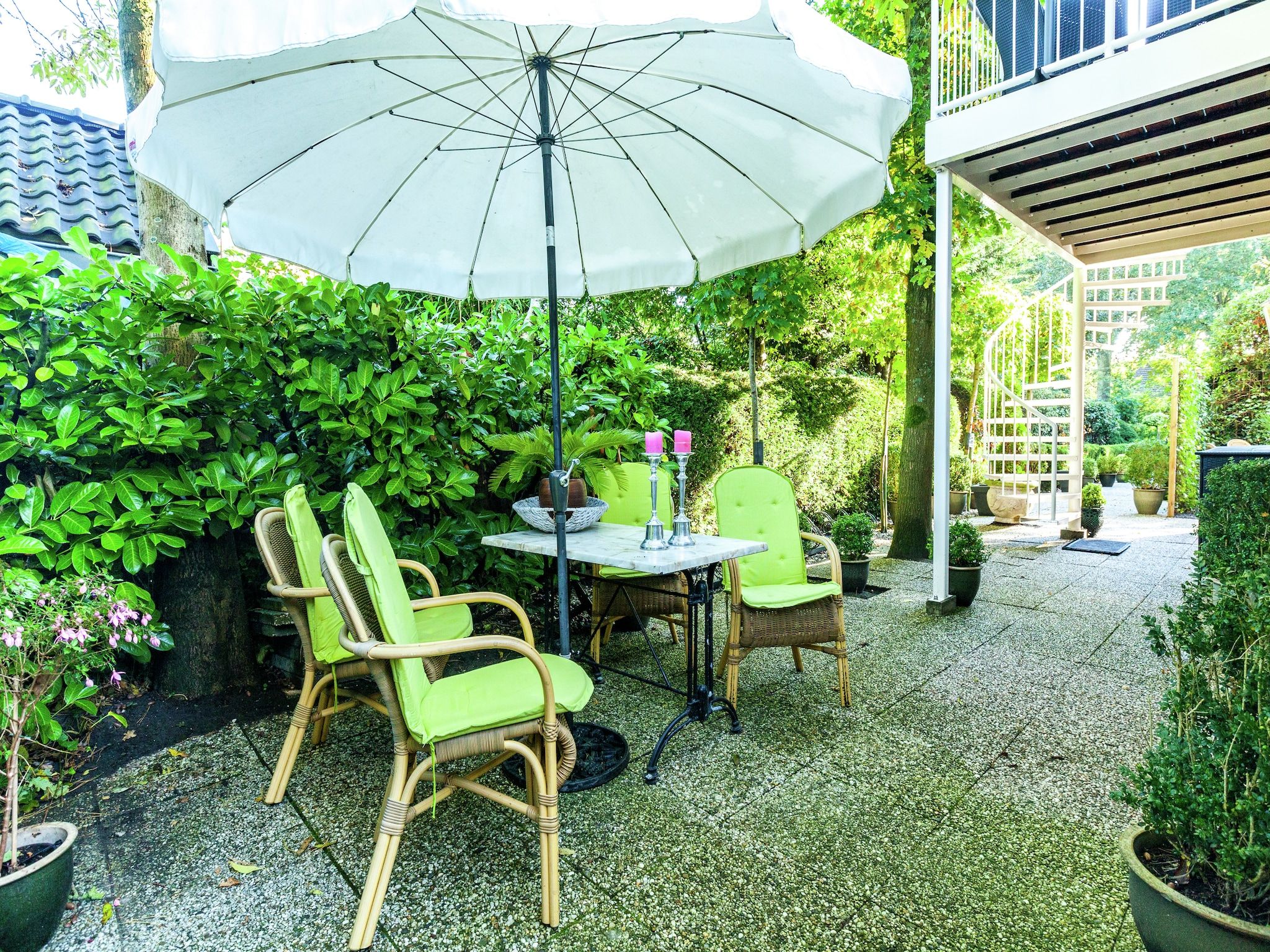 De tuin van Twee Duinen in Oostkapelle