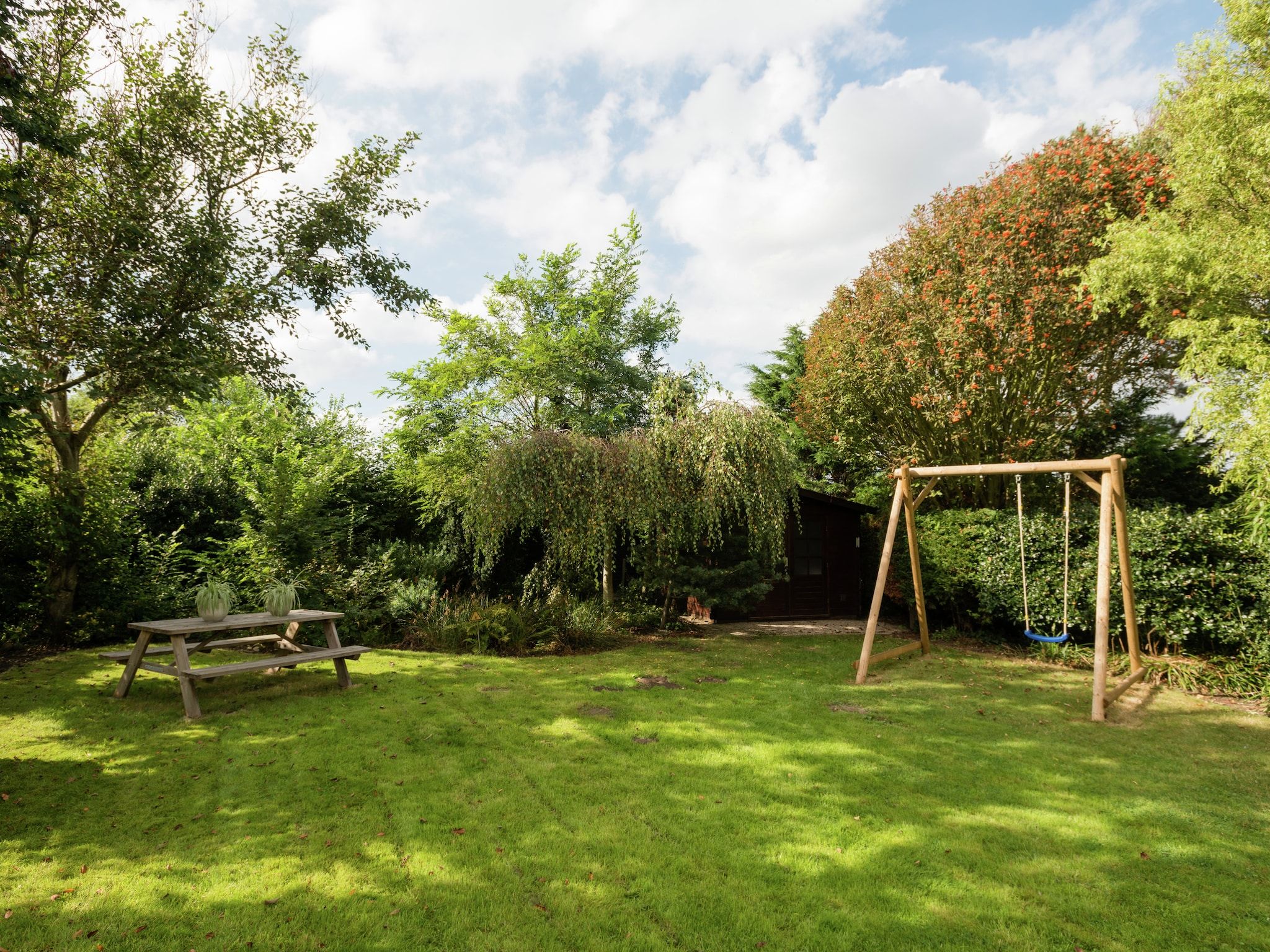 De tuin van De Strandvogel in Julianadorp