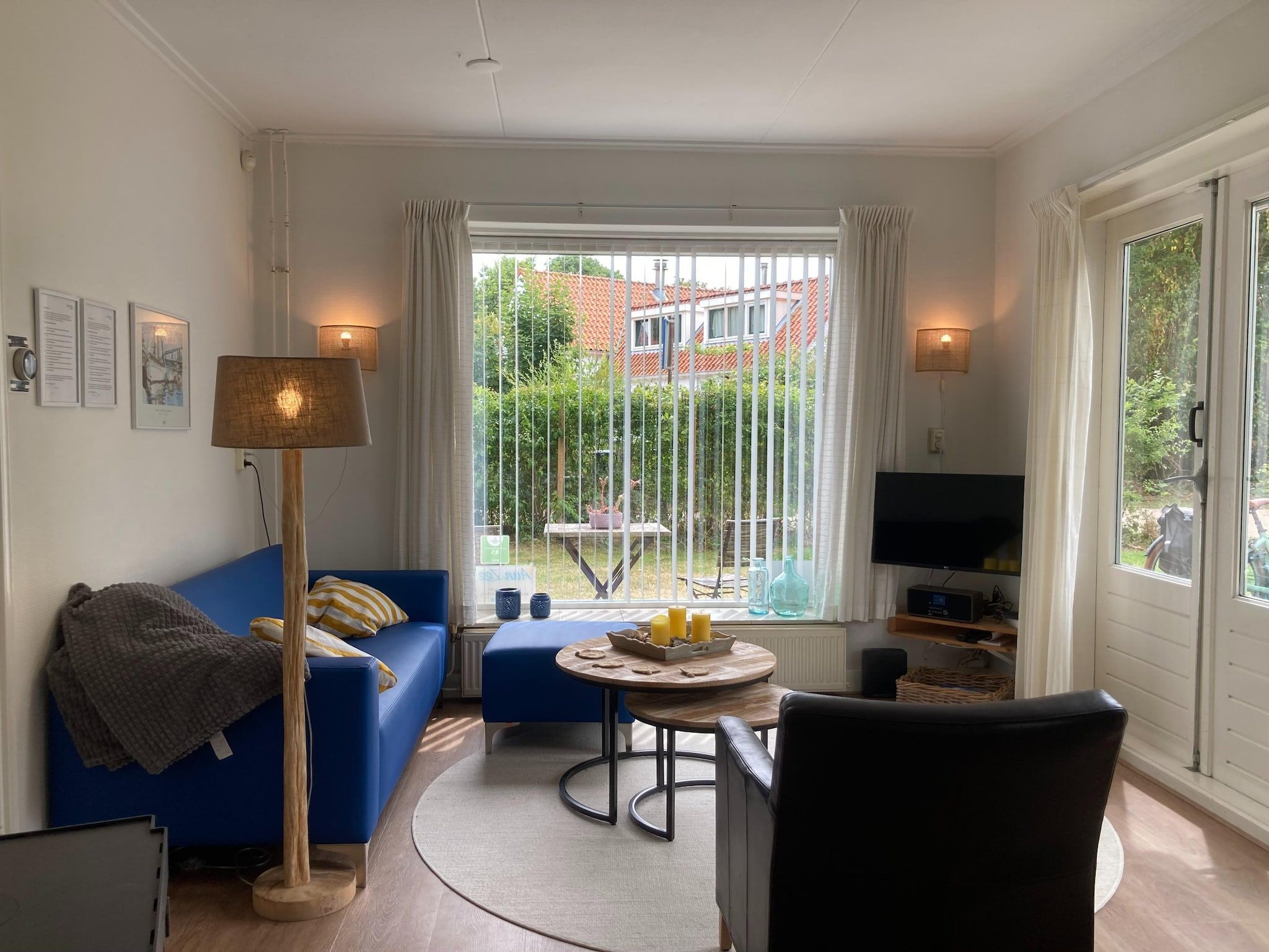 De woonkamer van Zeeroos in Koudekerke-Dishoek