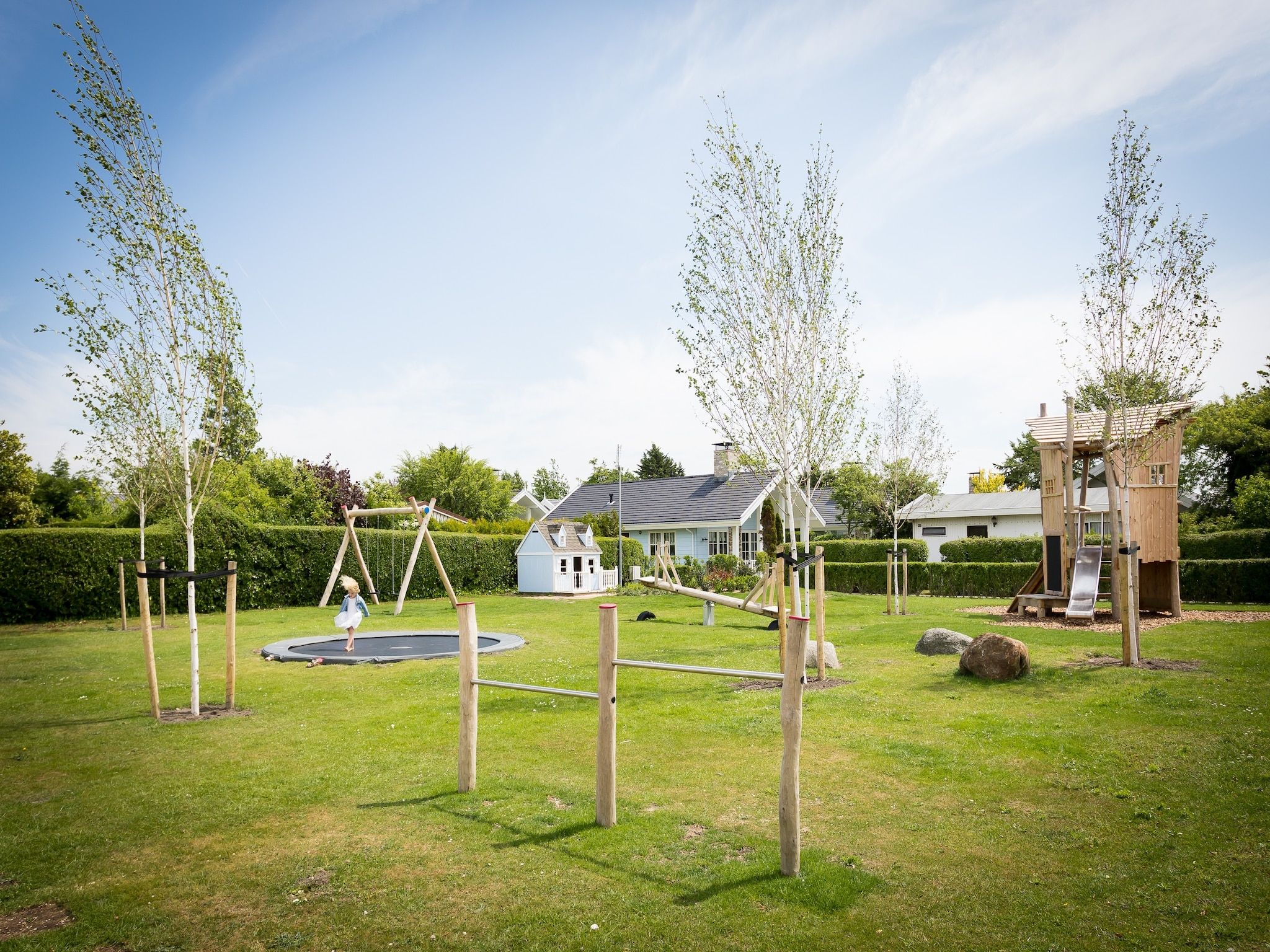 Parkfaciliteiten bij Bungalowpark de Gouden Spar 2 in Noordwijk