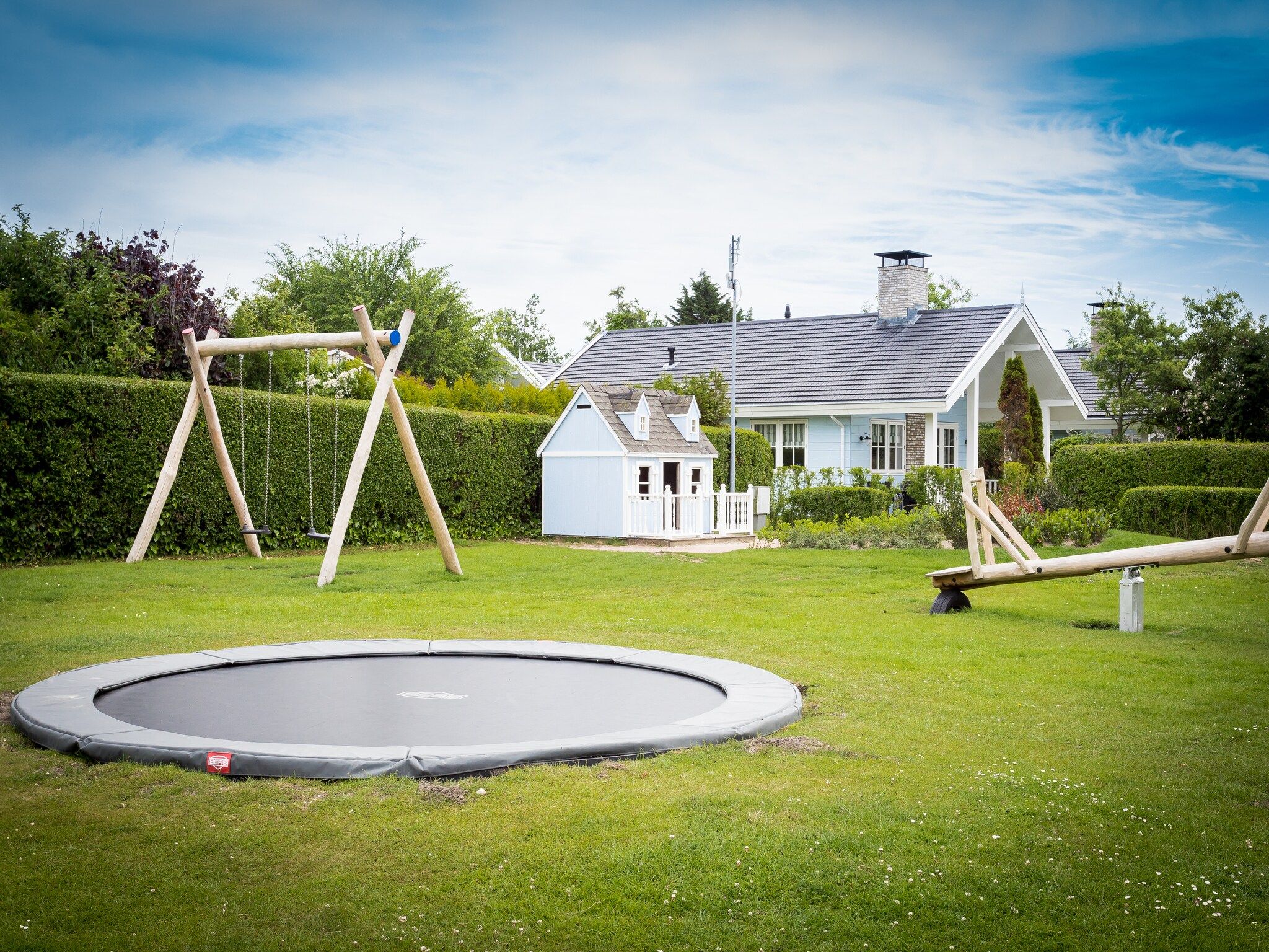 Parkfaciliteiten bij Bungalowpark de Gouden Spar 3 in Noordwijk