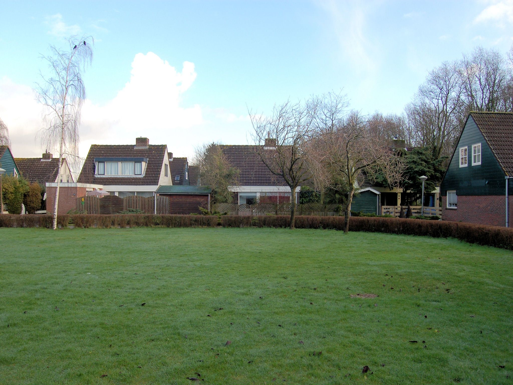 Het uitzicht vanaf Como in Noordwijkerhout
