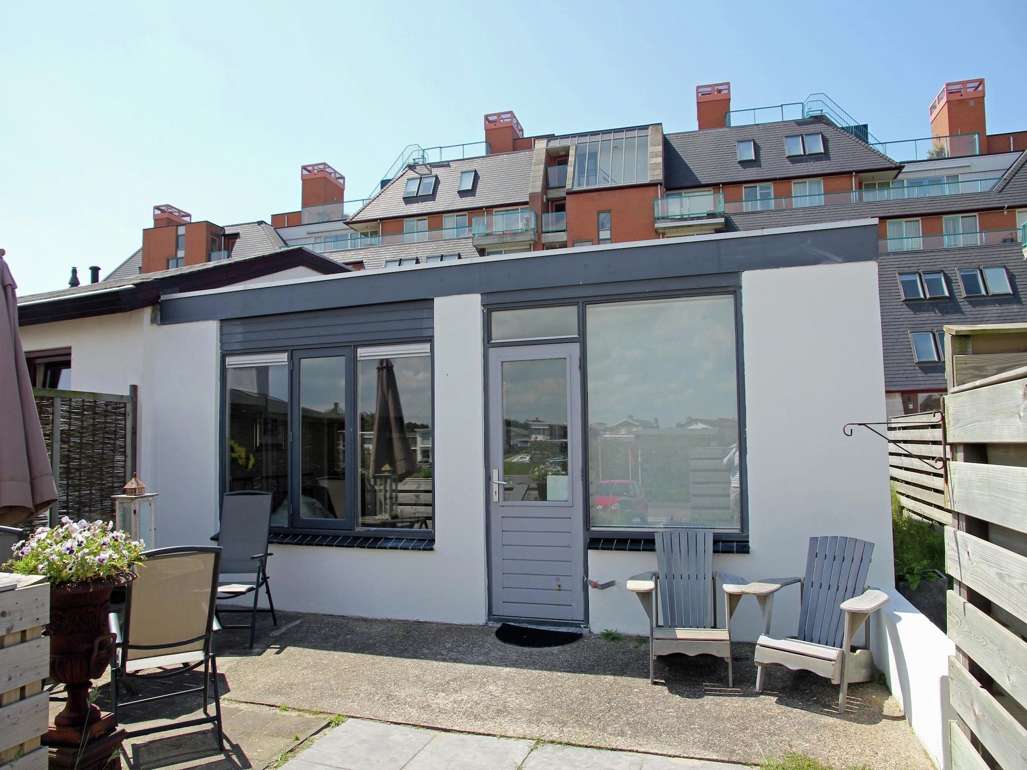 De tuin van Helmgras II in Egmond aan zee