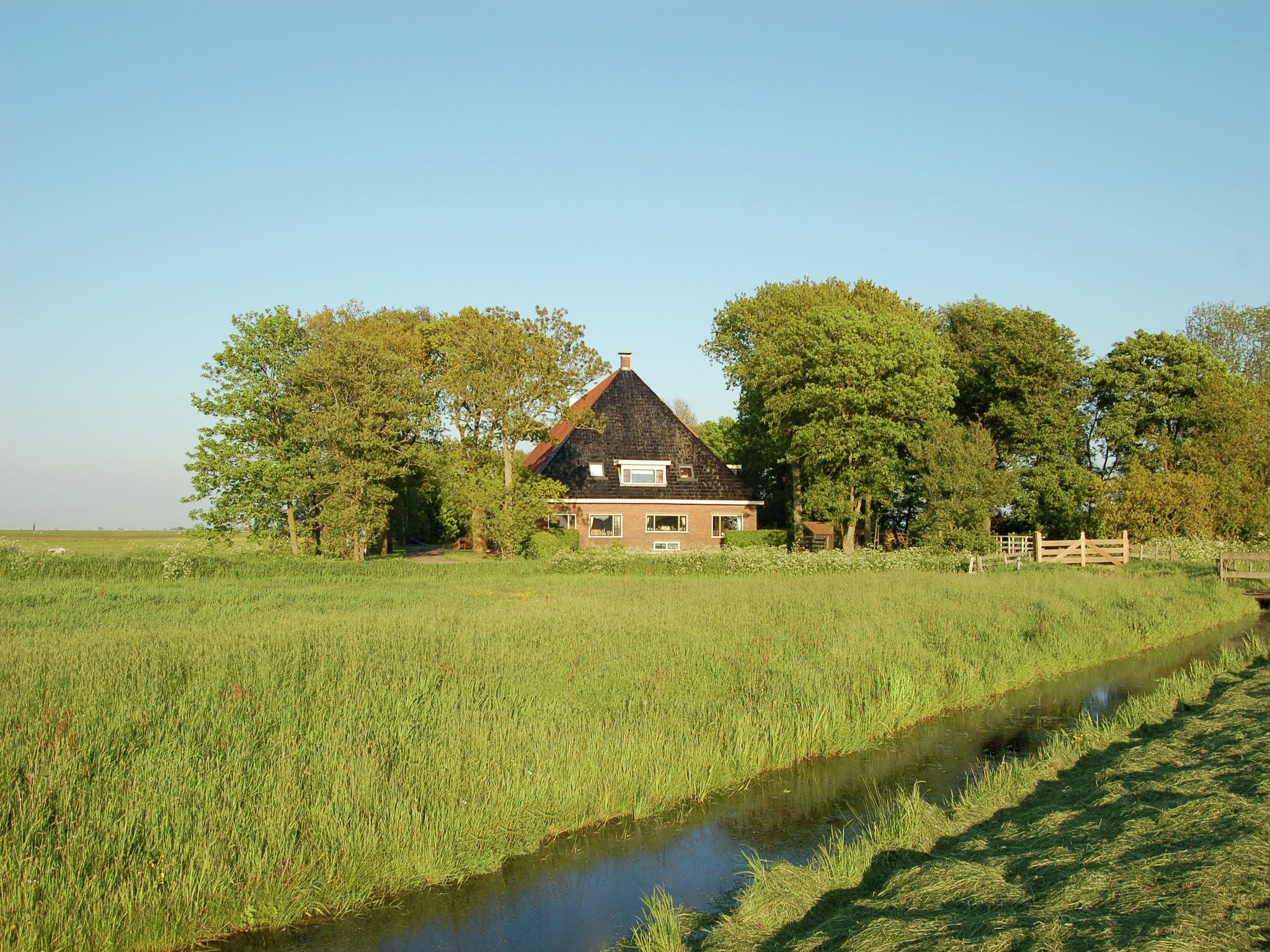 De buitenkant van Berkenhof in Workum