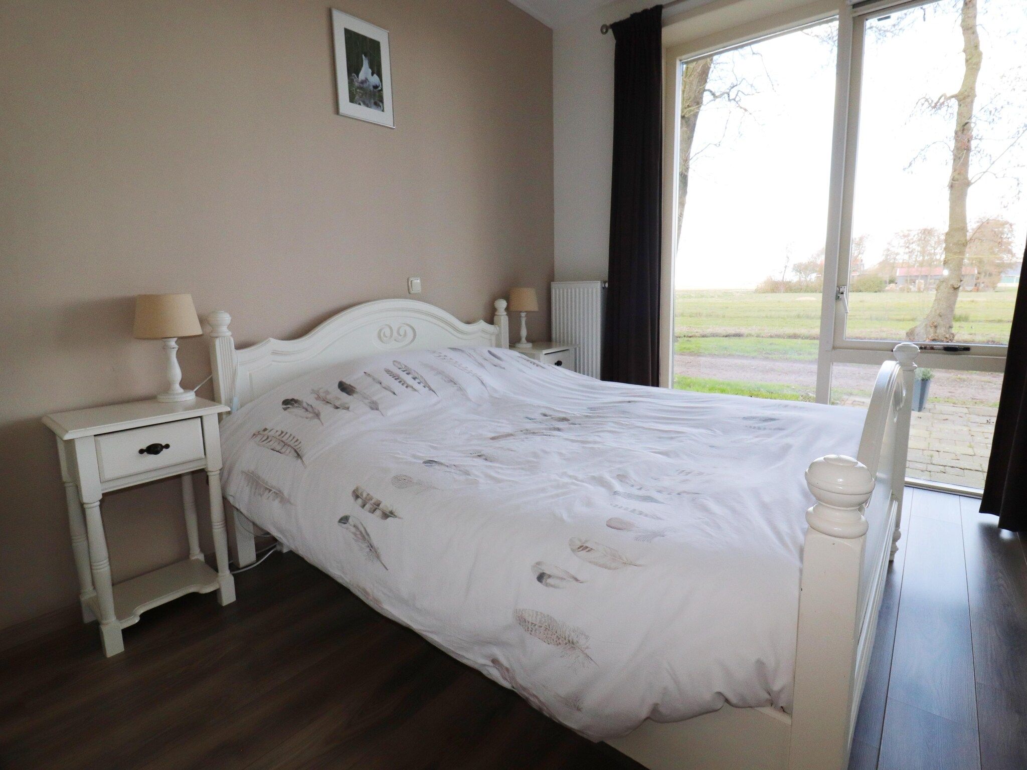 Een slaapkamer van Berkenhof in Workum
