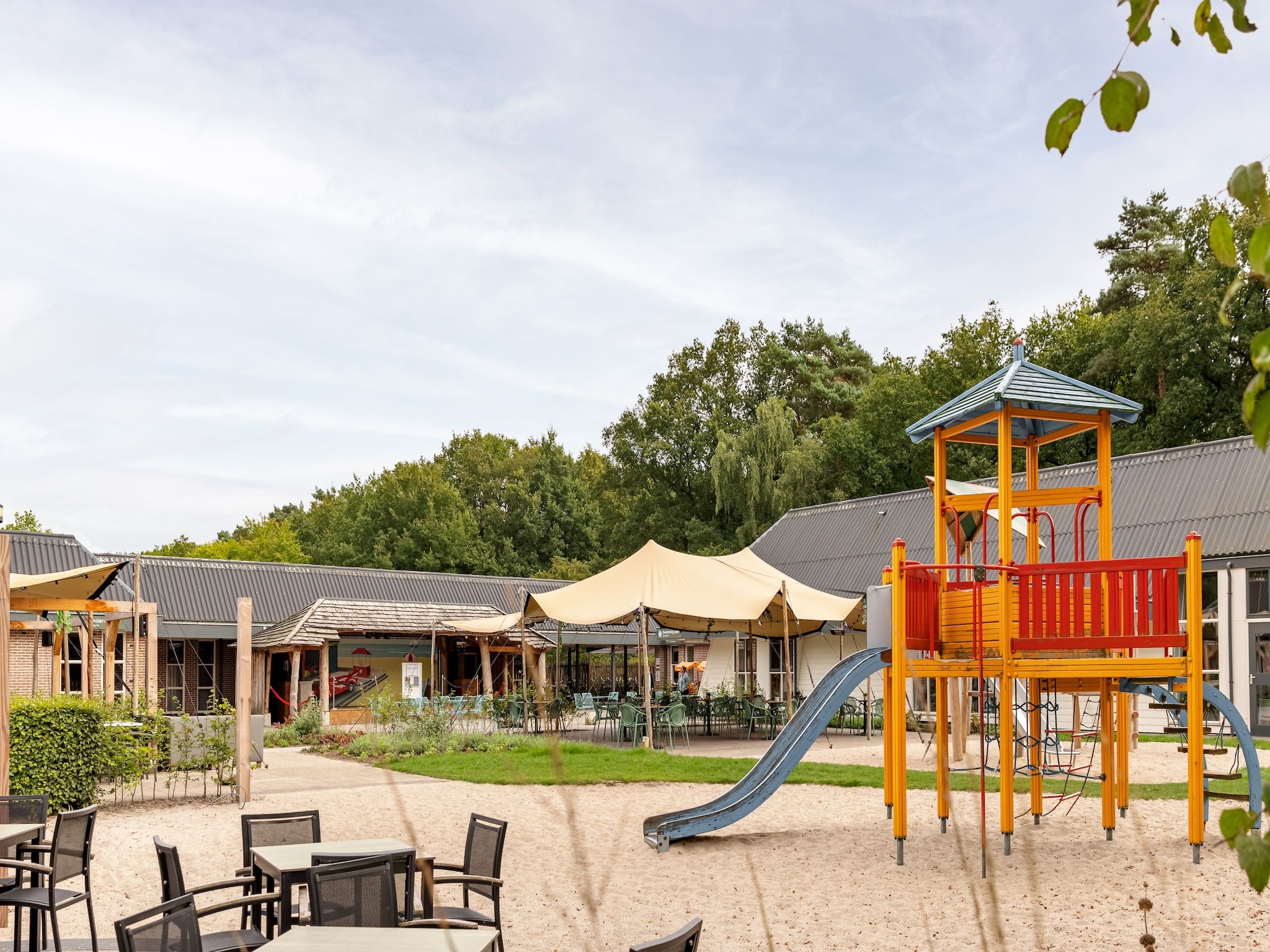 Parkfaciliteiten bij Bospark Lunsbergen 2 in Borger