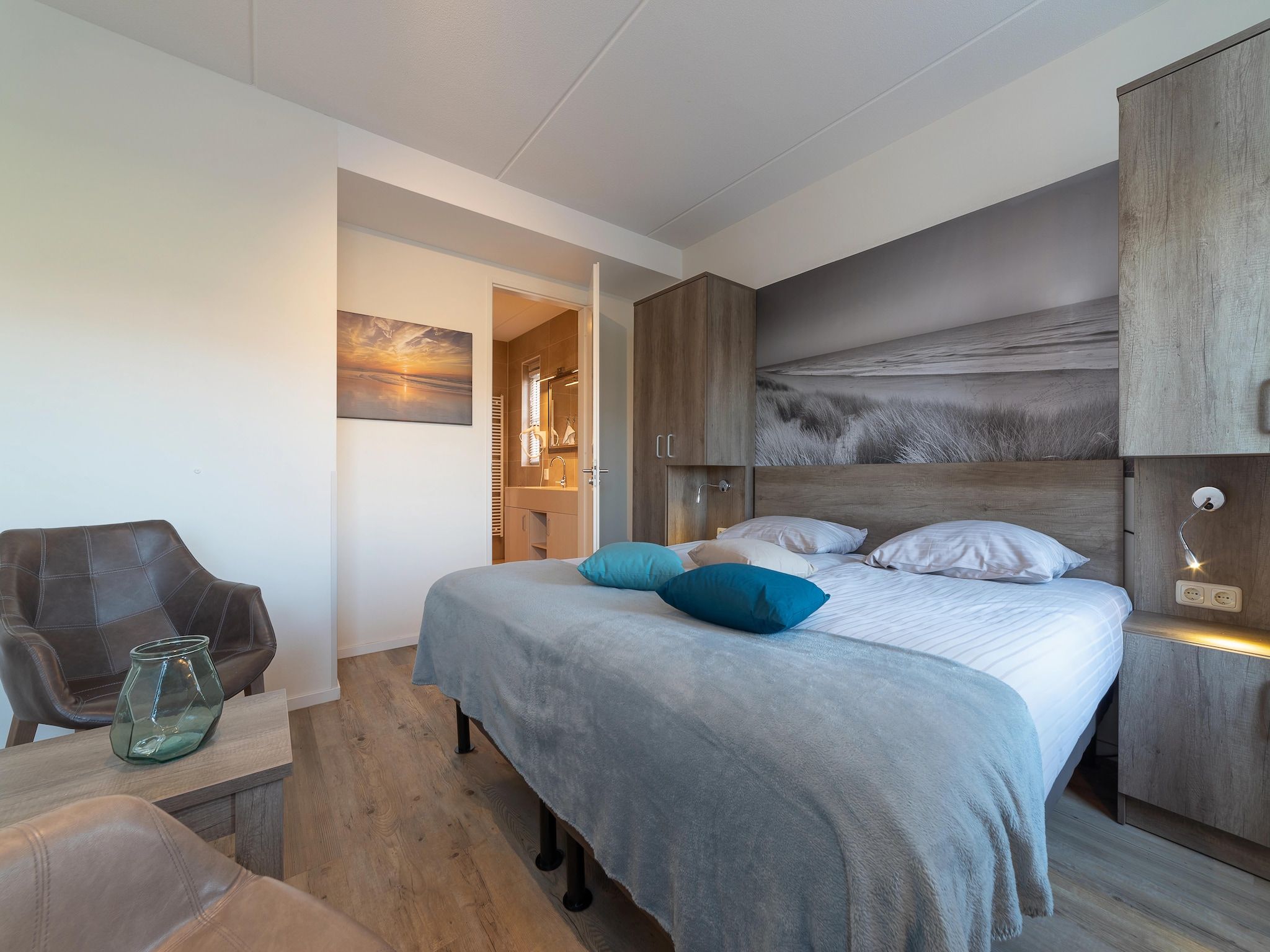 Een slaapkamer van Zeeuwse Weelde - 1 in Colijnsplaat