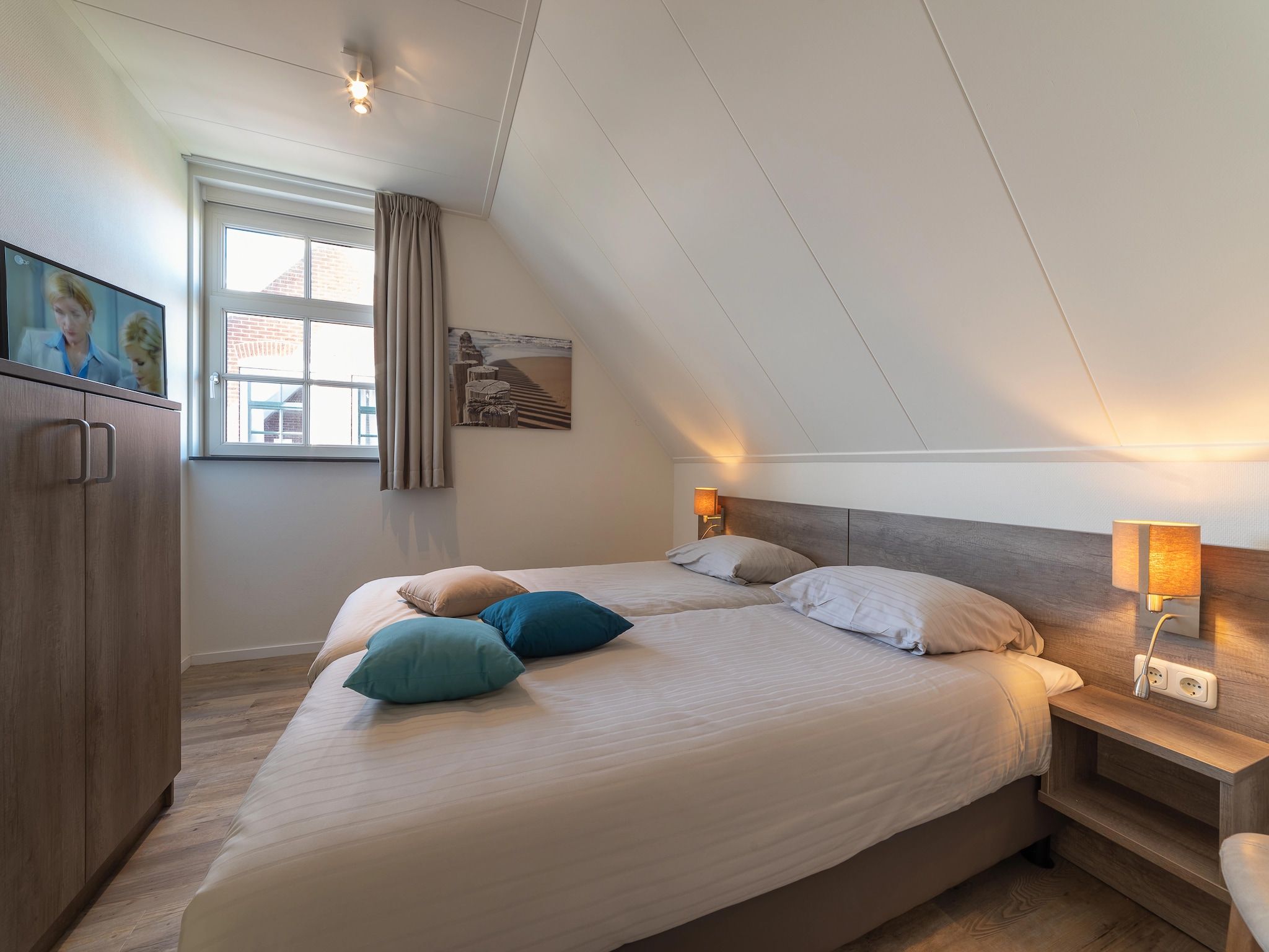 Een slaapkamer van Zeeuwse Weelde - 1 in Colijnsplaat