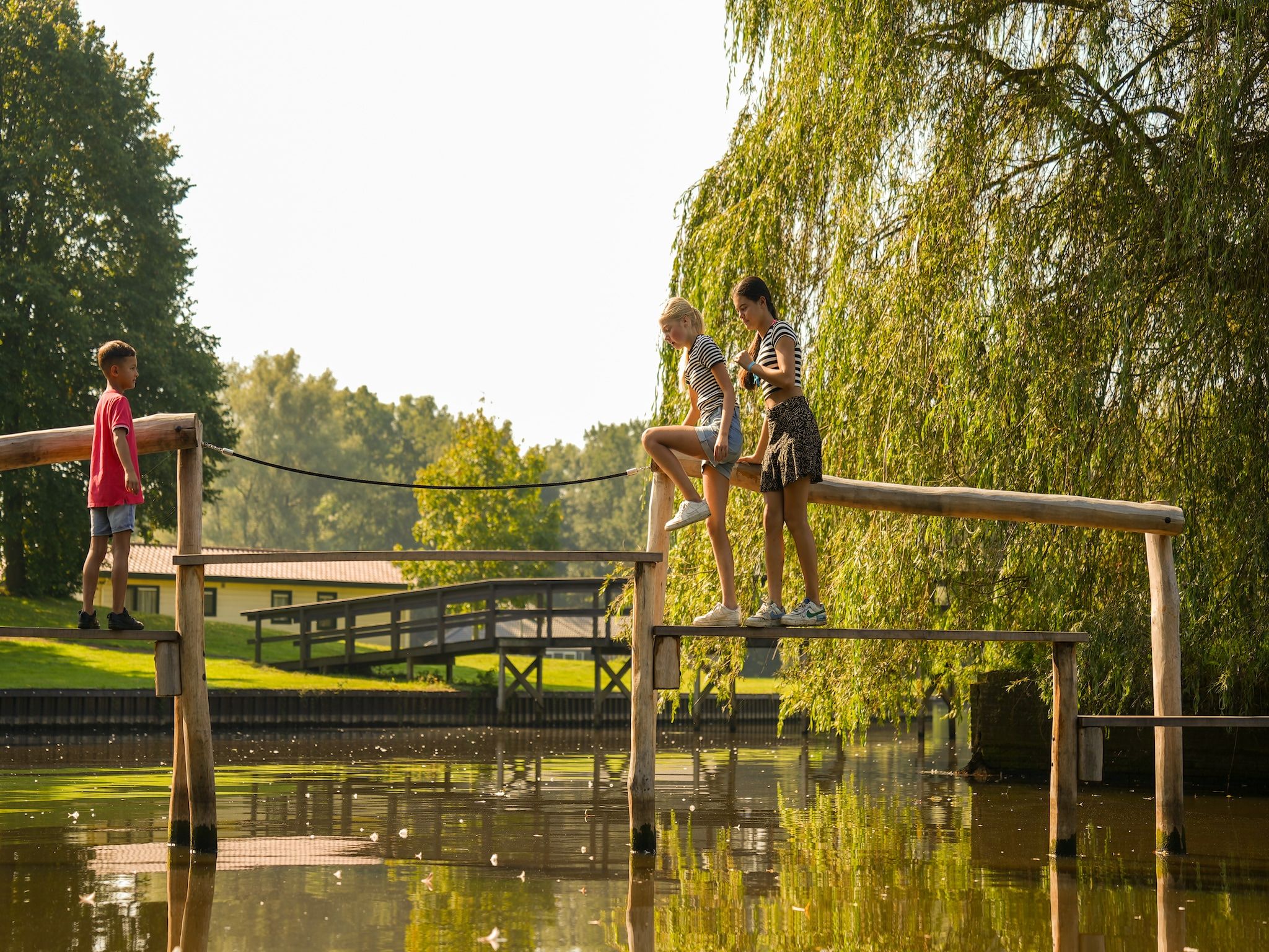 Parkfaciliteiten bij Hunzepark 1 in Gasselternijveen
