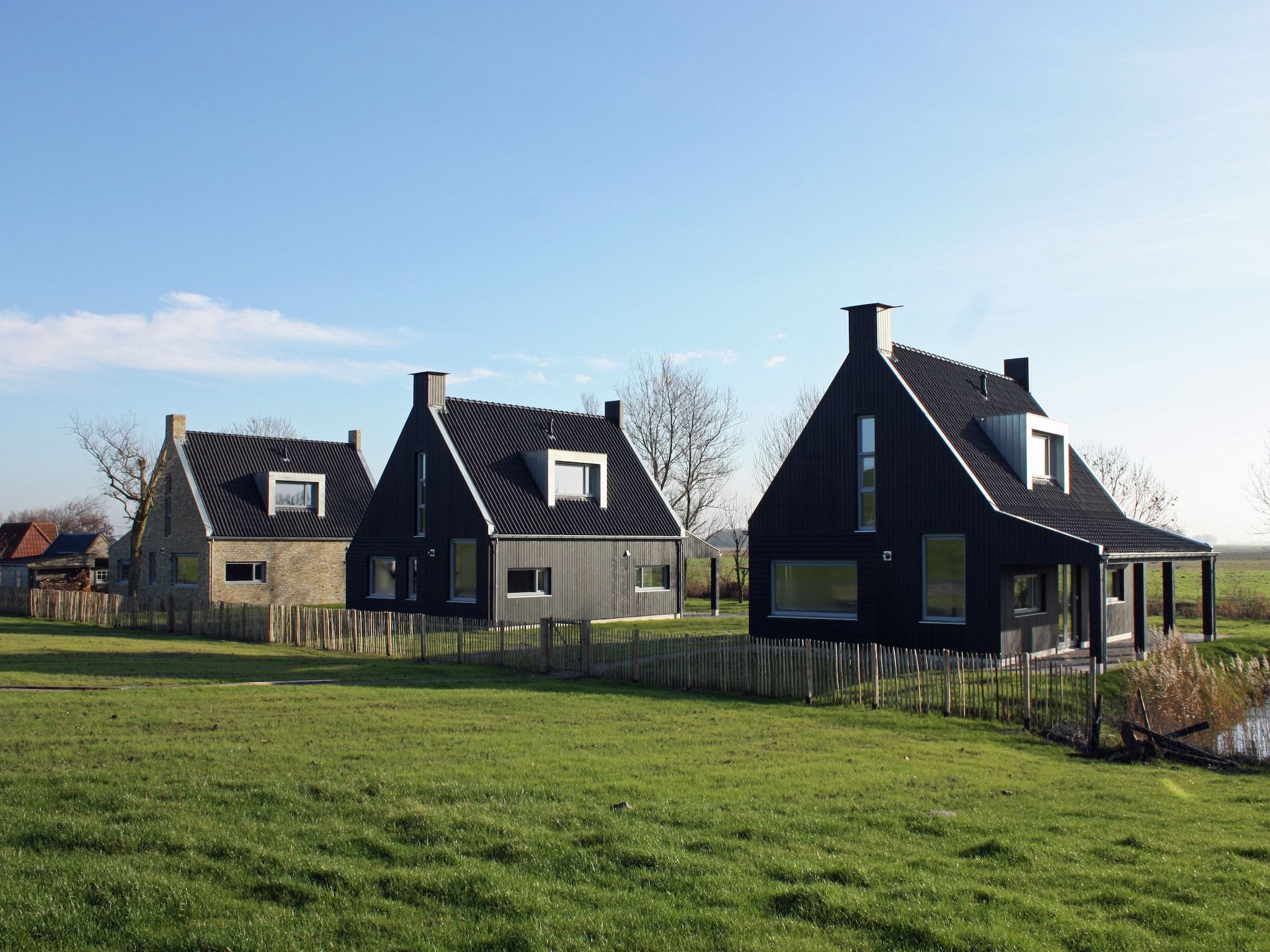 Het uitzicht vanaf Zeedijk I in Tzummarum