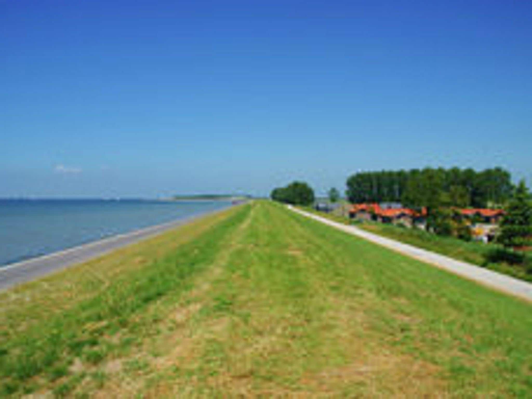 Het uitzicht vanaf Sunny Oosterschelde in Kattendijke