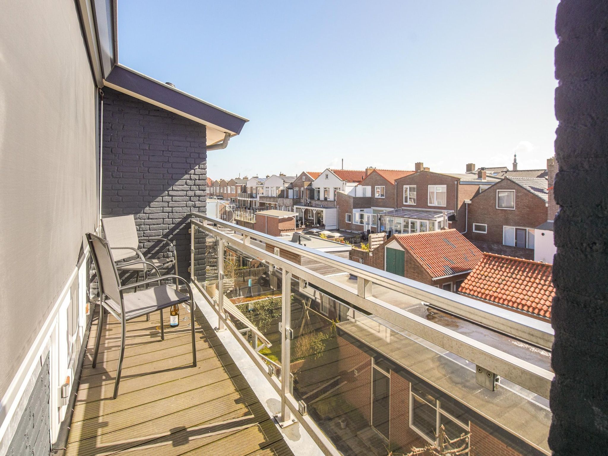 Het terras van Ziezee in Katwijk