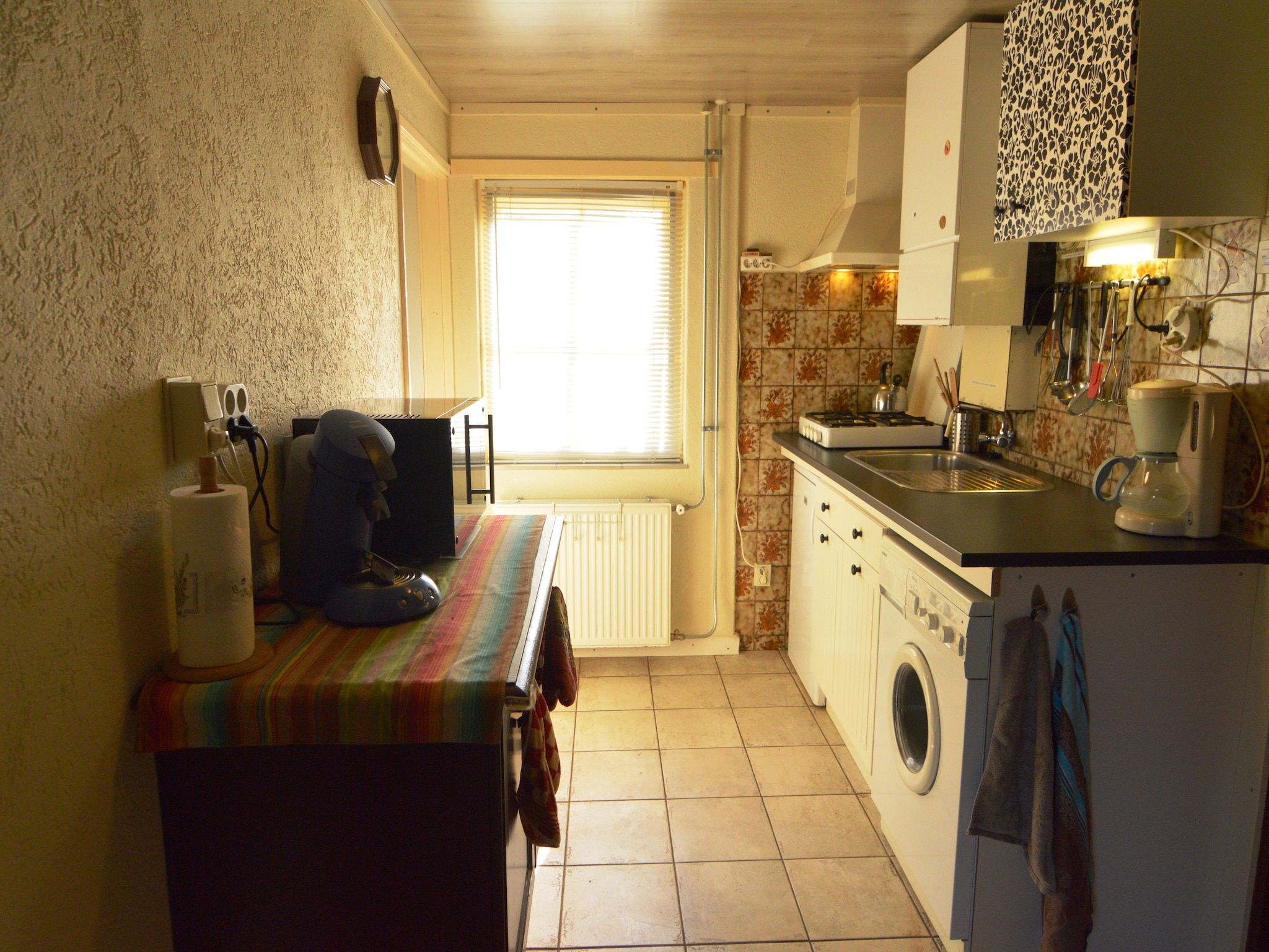De keuken van De Merel in Den ham