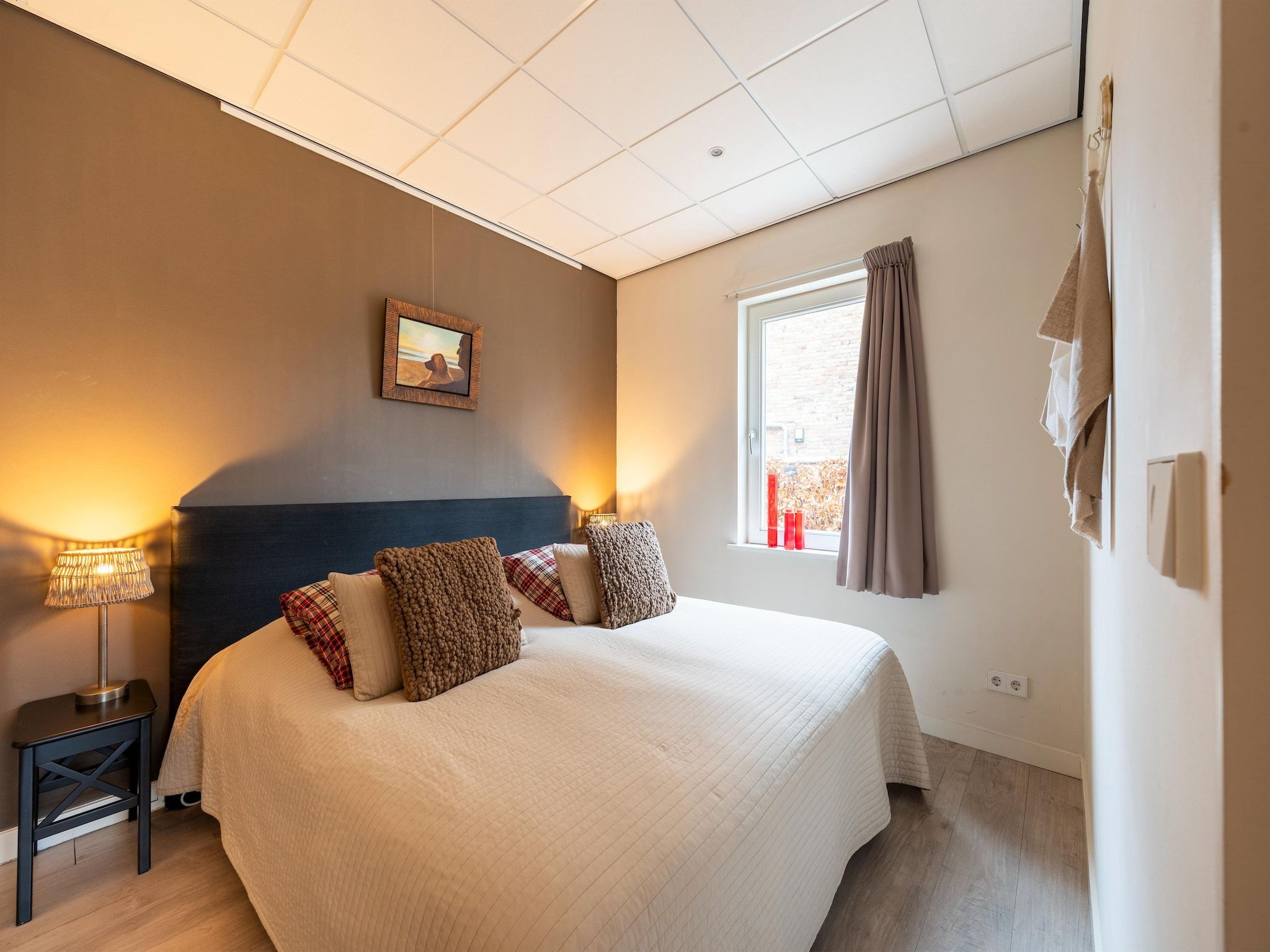 Een slaapkamer van Hof van Craeck I in Bergen
