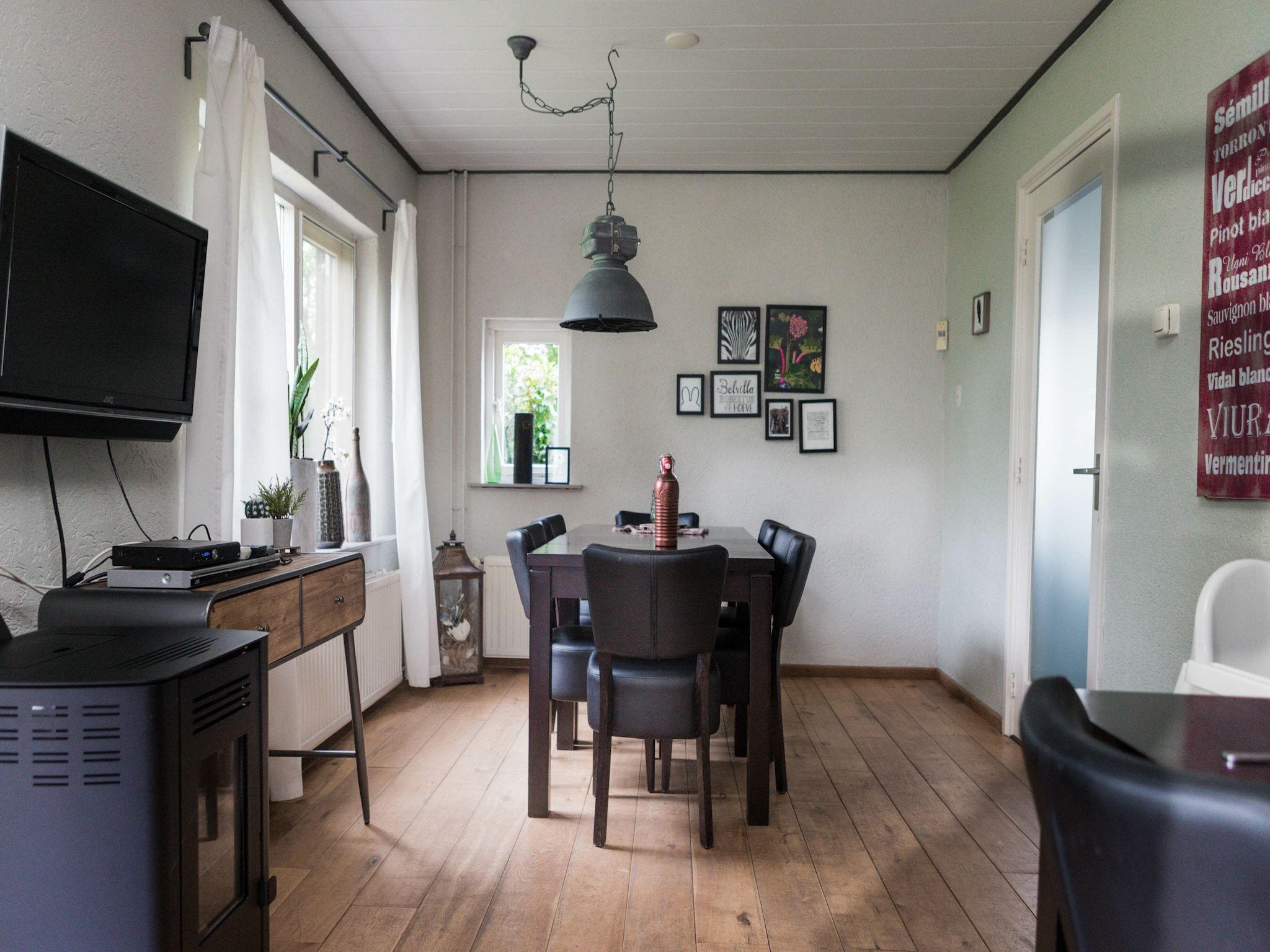 De eetkamer van Robertushoeve in Dalfsen