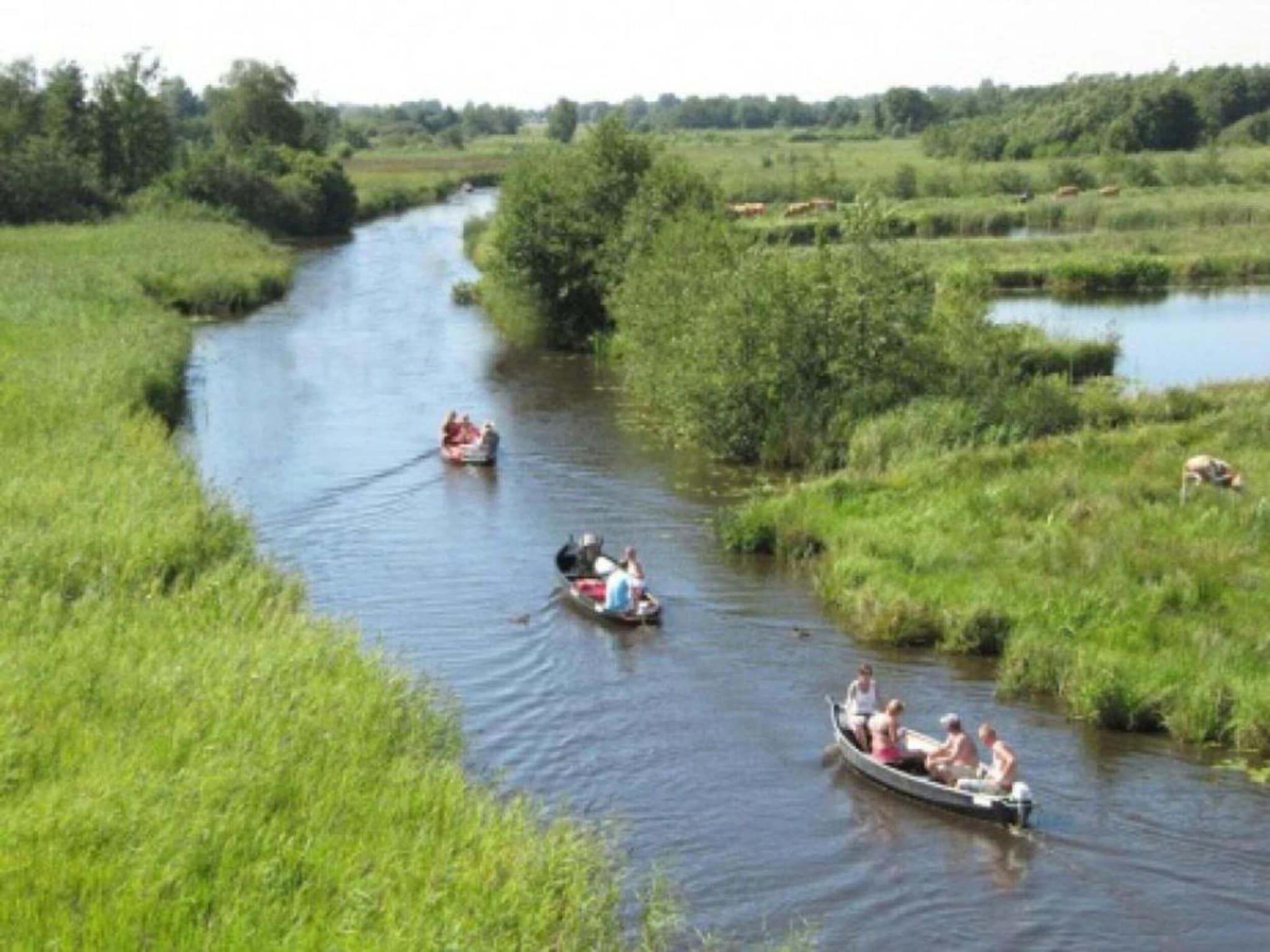 De omgeving van Résidence de Weerribben 4 in Paasloo