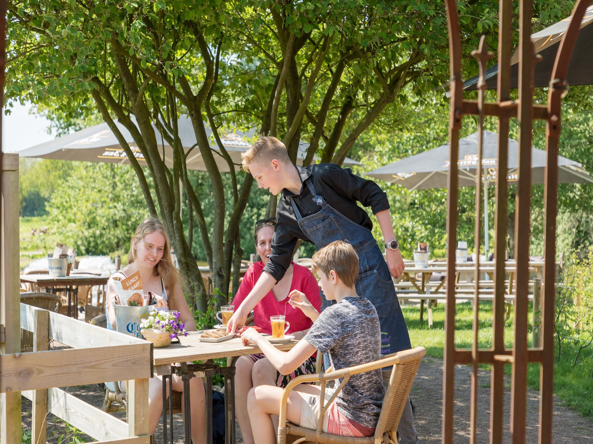 Parkfaciliteiten bij Résidence de Weerribben 3 in Paasloo