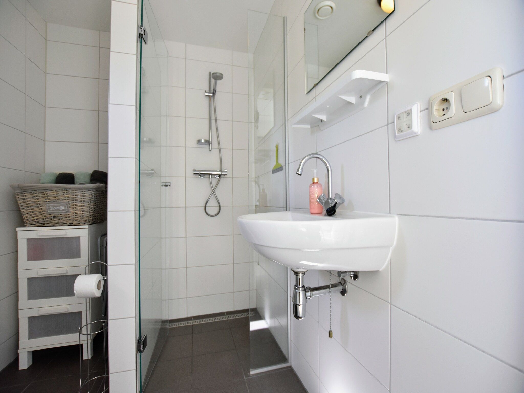 De badkamer van de Veluwse Vrijheid in Eerbeek