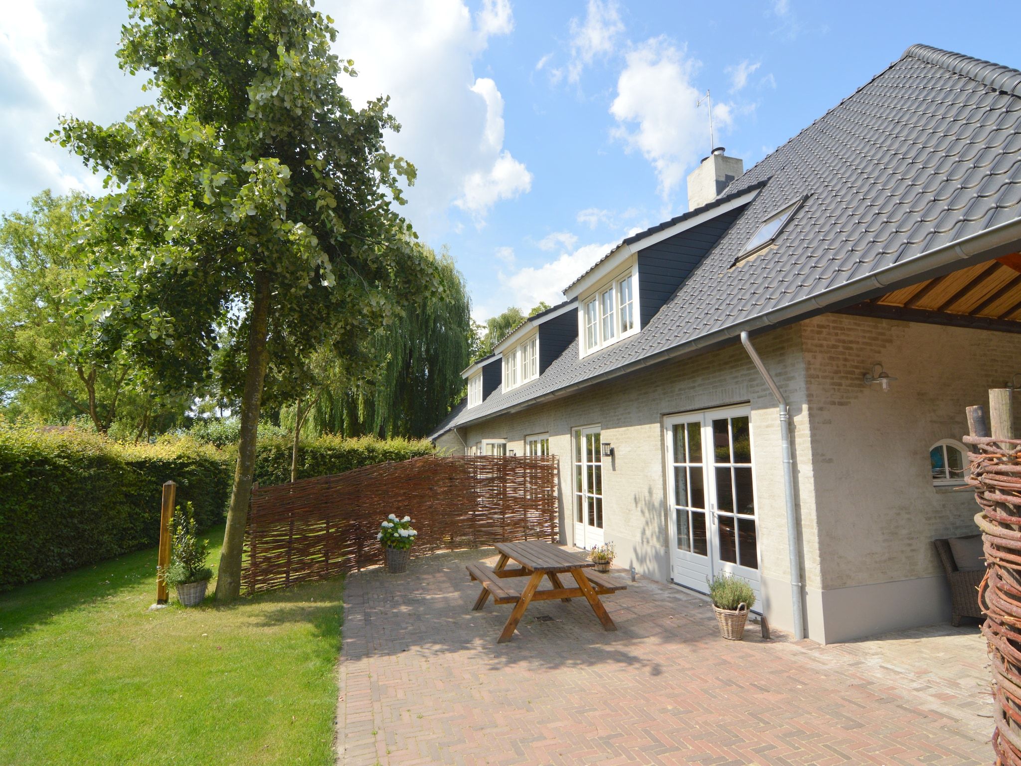 De tuin van Ballonatelier in Haaren