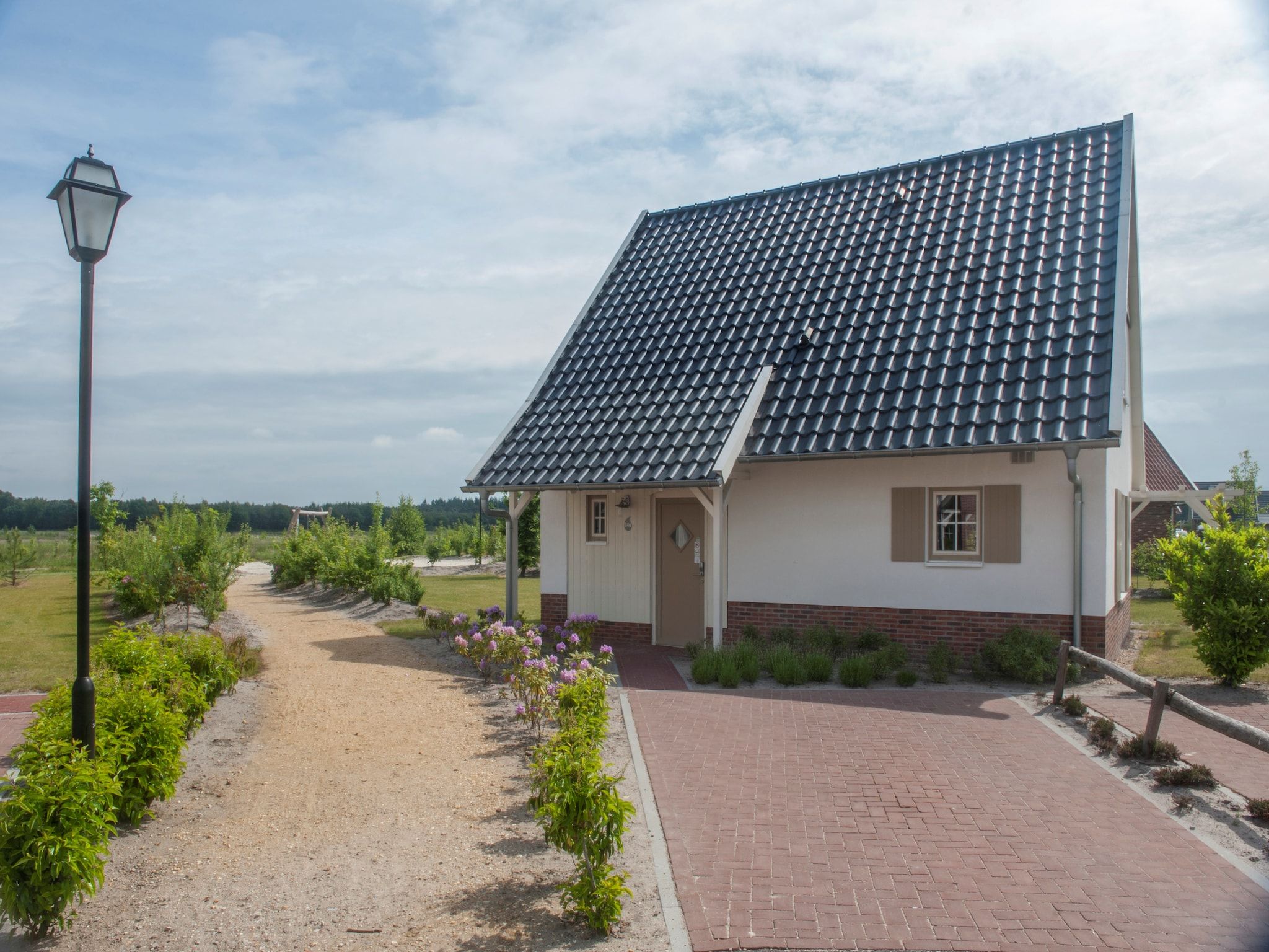 De buitenkant van Résidence Klein Vink 4 in Arcen
