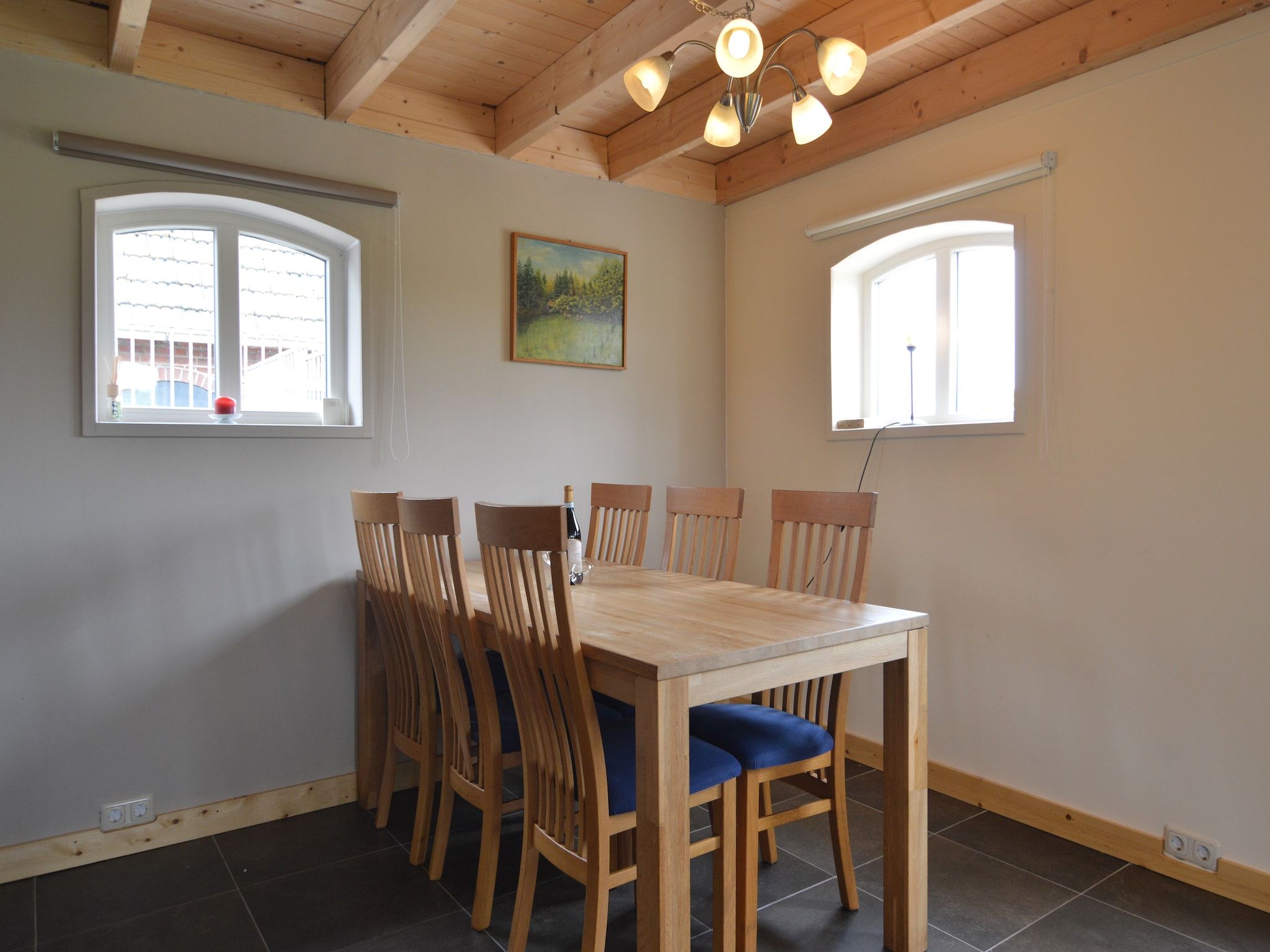 De eetkamer van 't Kokhuus in Holten