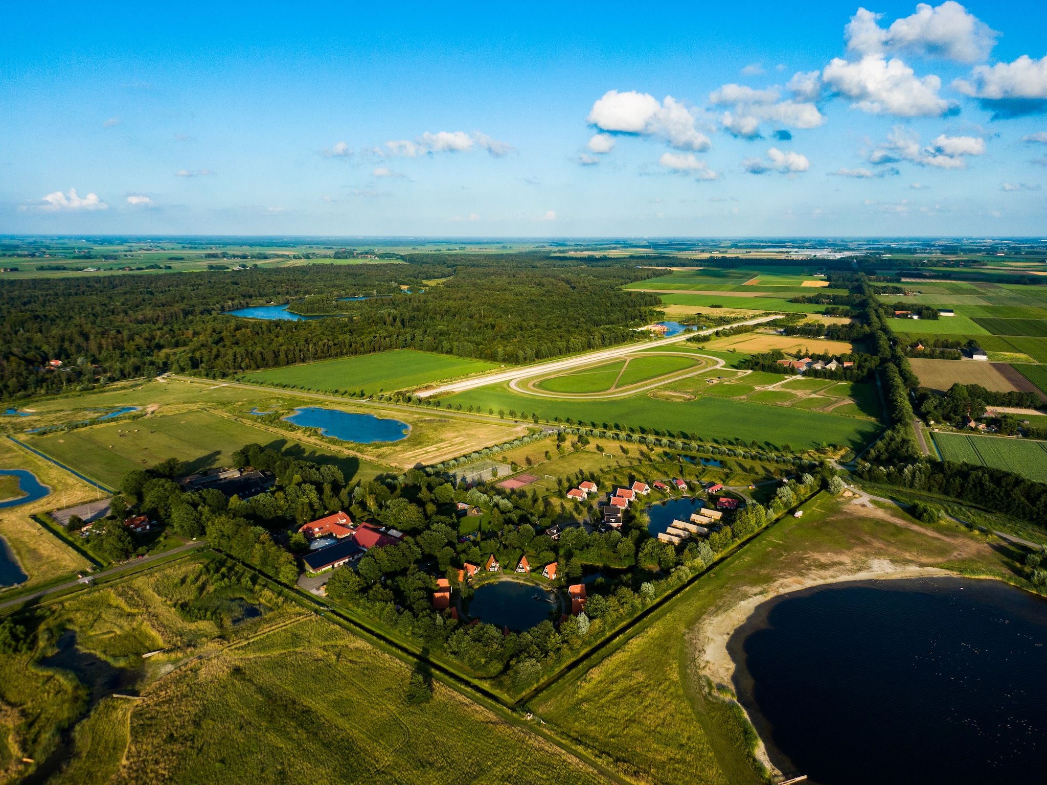 De omgeving van Vakantiepark Eigen Wijze 2 in Bant