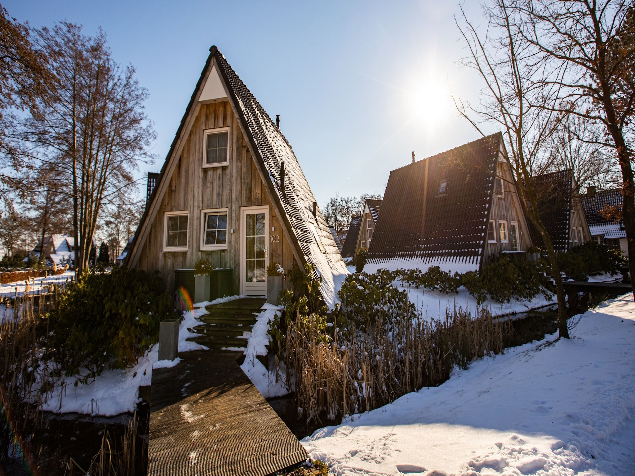 De buitenkant van Hof van Salland 1 in Hellendoorn