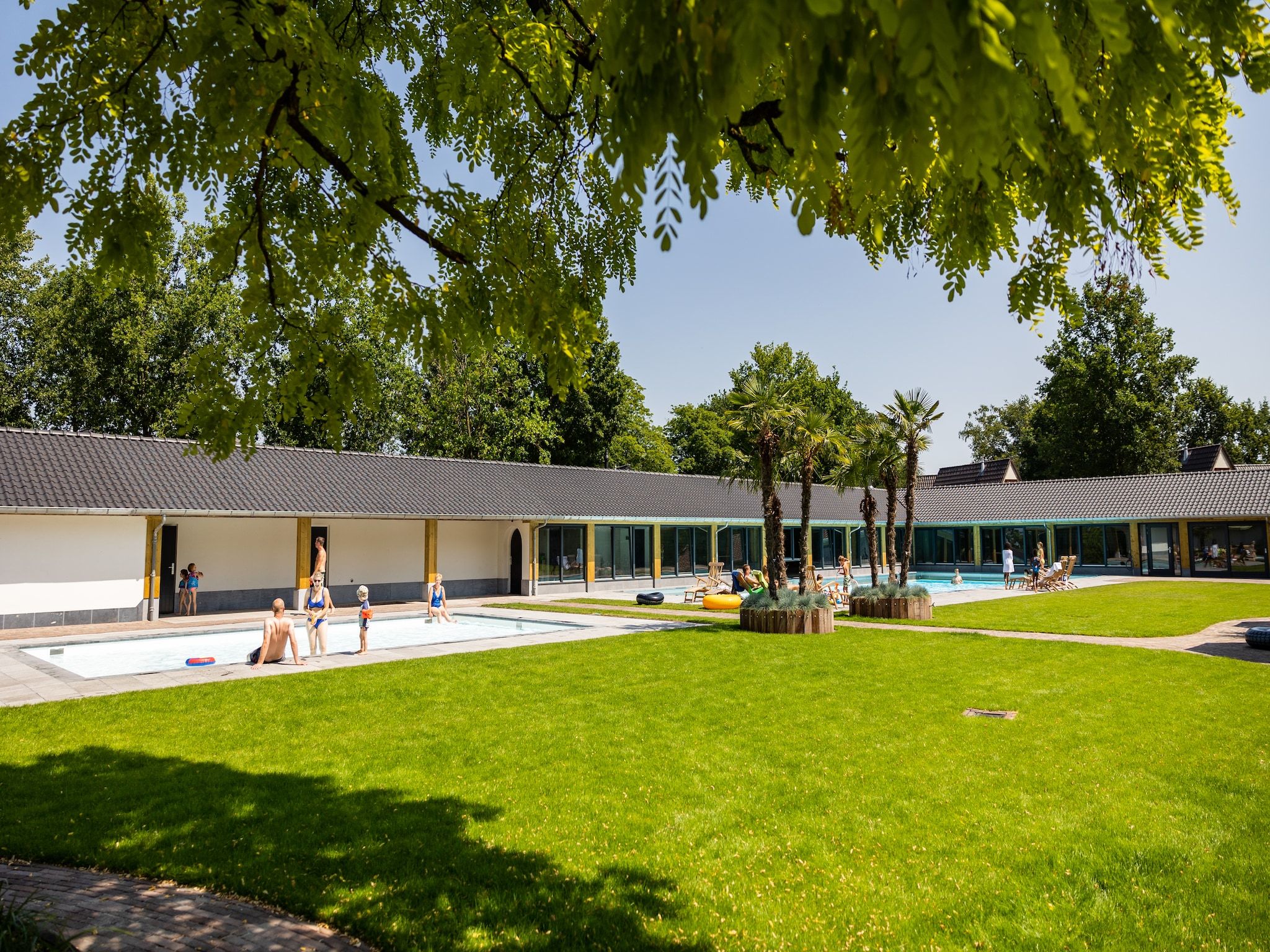 Parkfaciliteiten bij Hof van Salland 3 in Hellendoorn