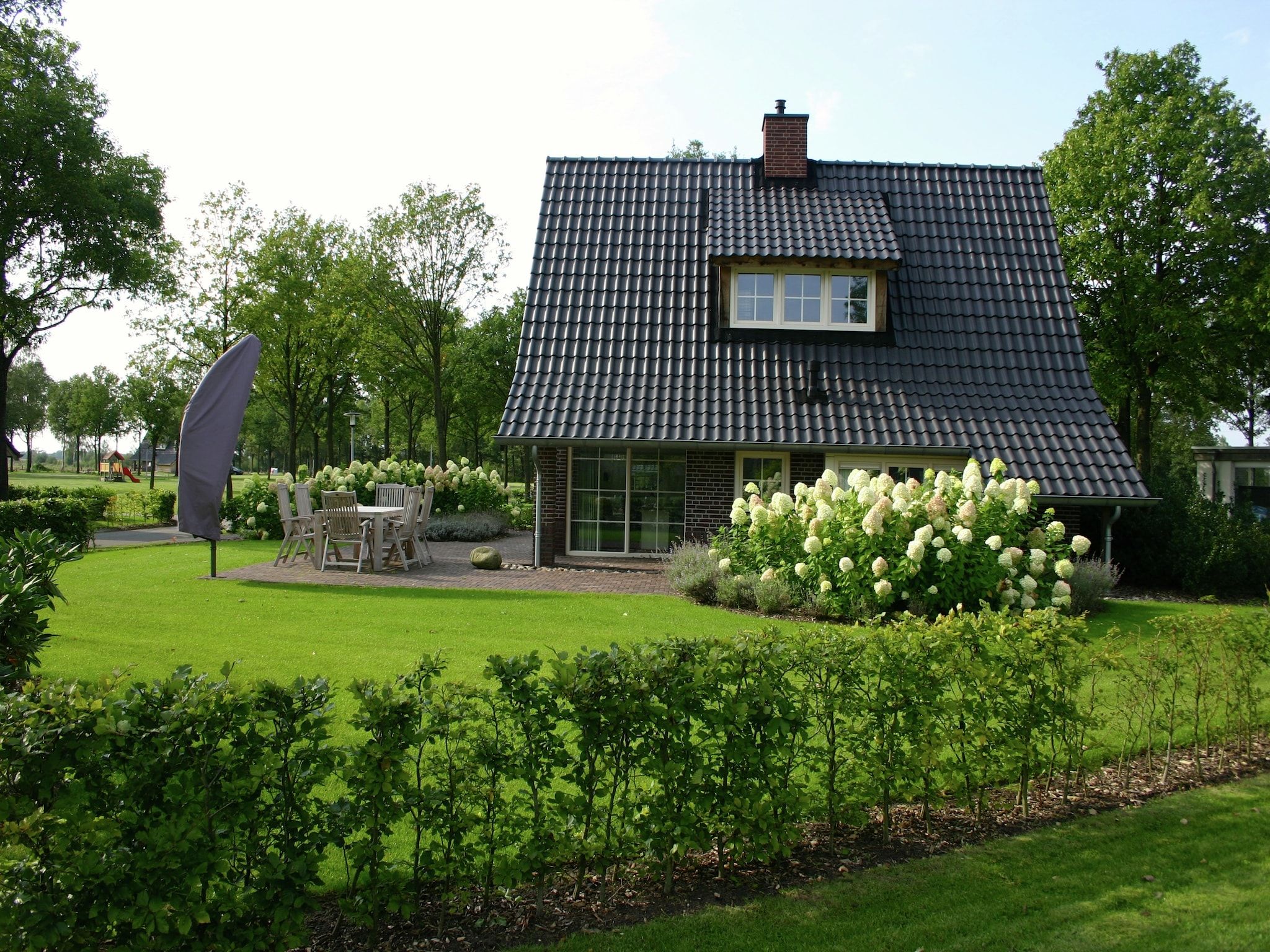 De buitenkant van Hof van Salland 4 in Hellendoorn
