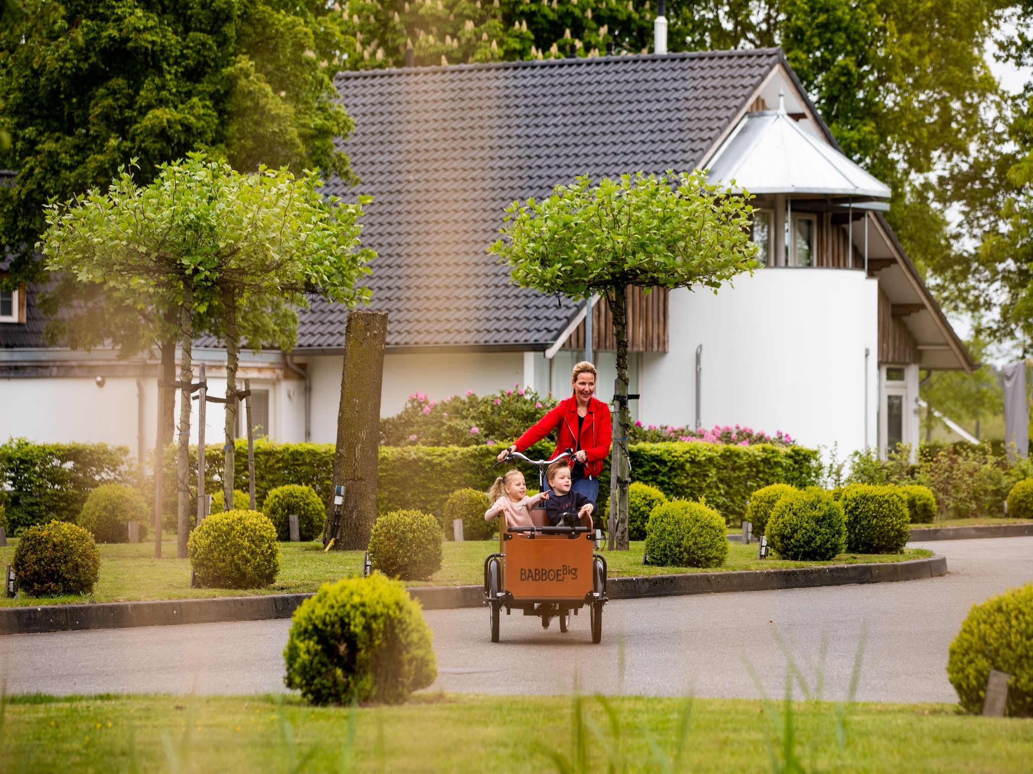 Parkfaciliteiten bij Hof van Salland 4 in Hellendoorn