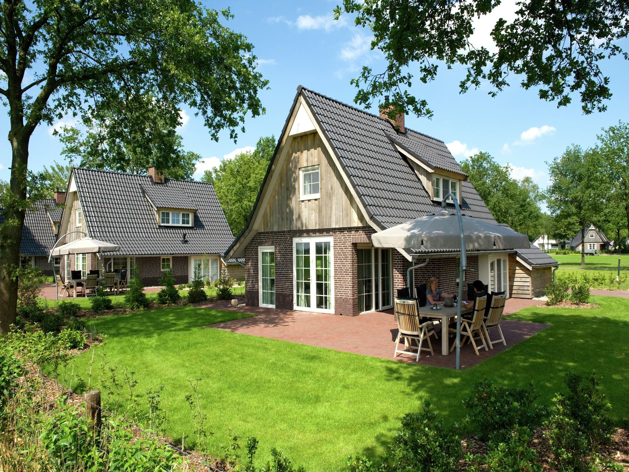 De buitenkant van Hof van Salland 5 in Hellendoorn