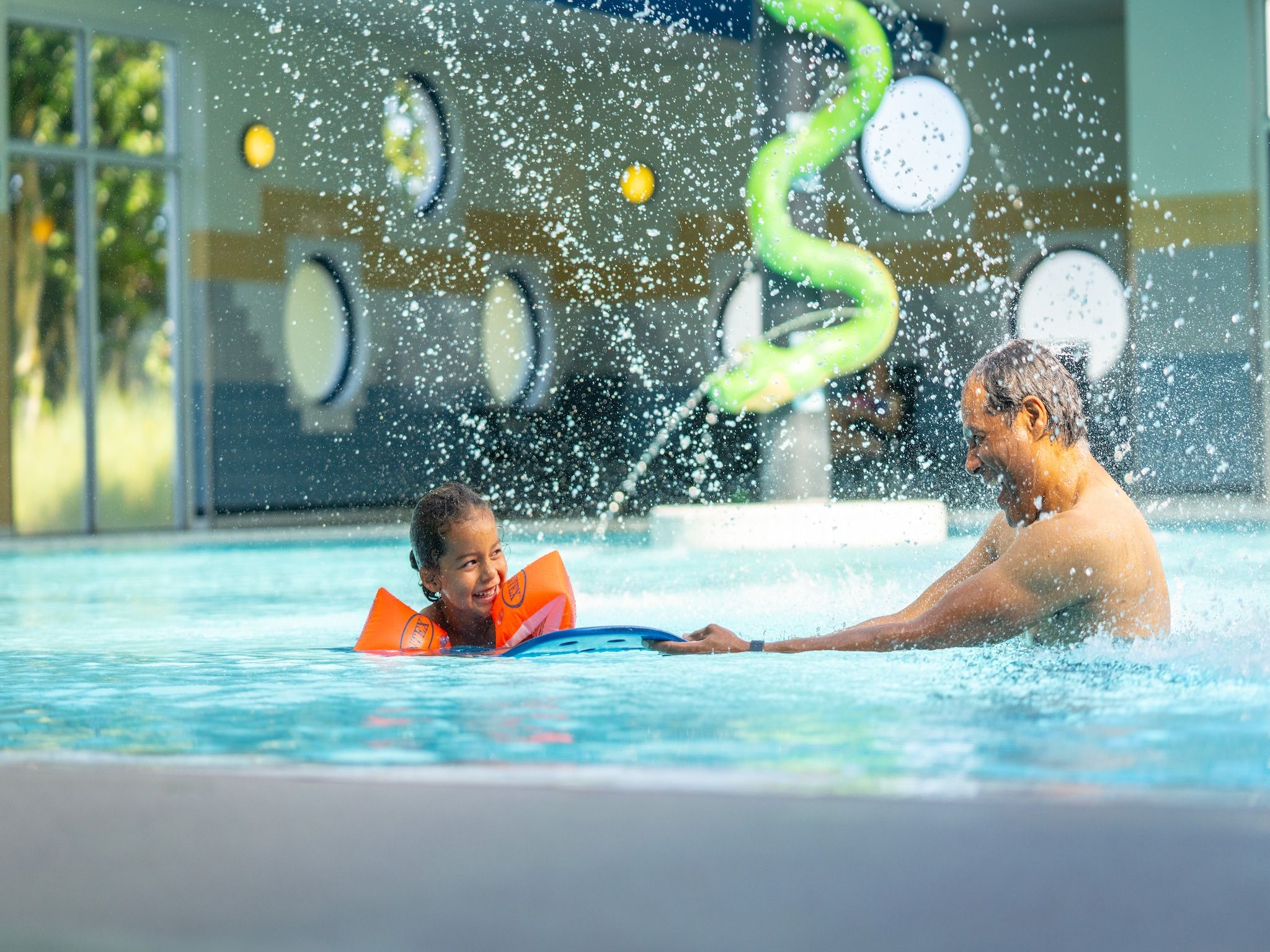 Parkfaciliteiten bij Vakantiepark Boomhiemke 9 in Hollum