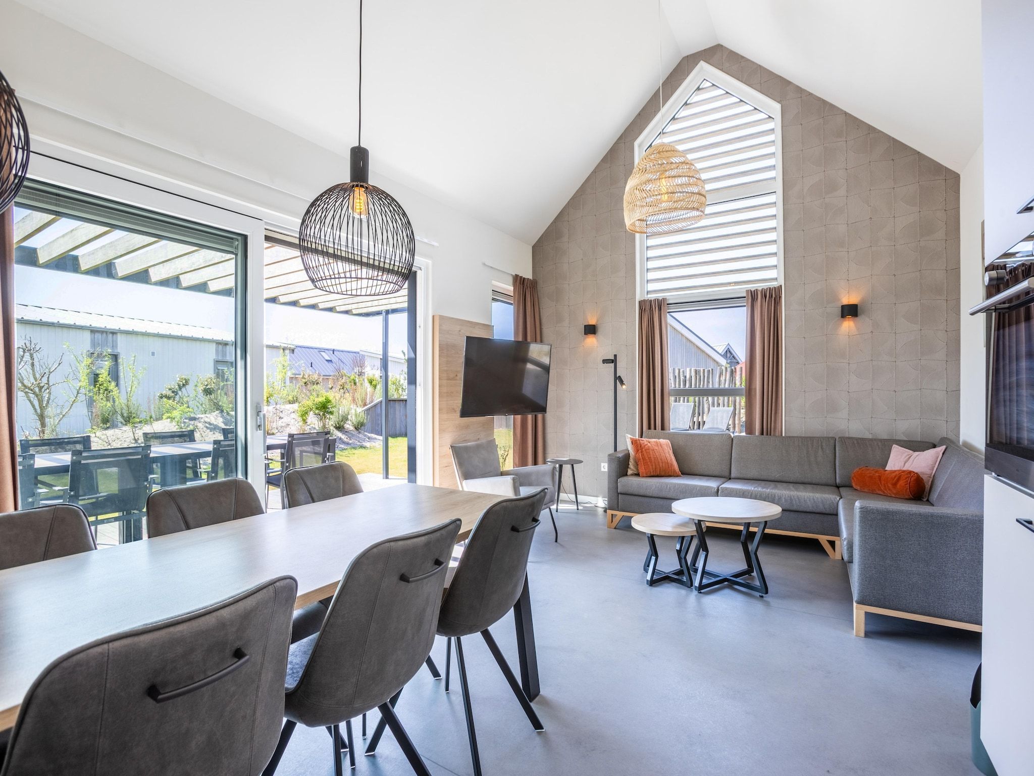Parkfaciliteiten bij Vakantiepark Boomhiemke 9 in Hollum