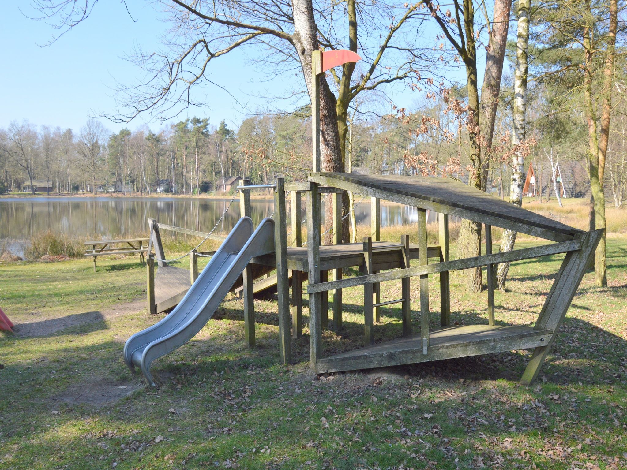 Parkfaciliteiten bij Bungalow 4 in Stramproy