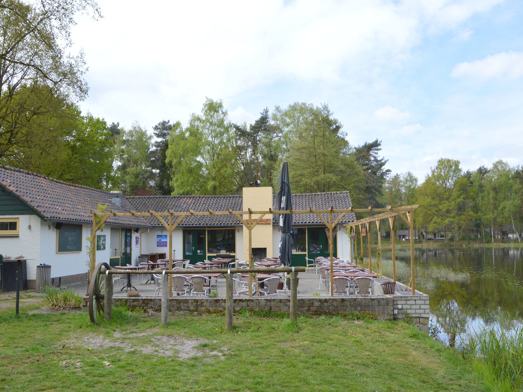 Parkfaciliteiten bij 't Haasje in Stramproy