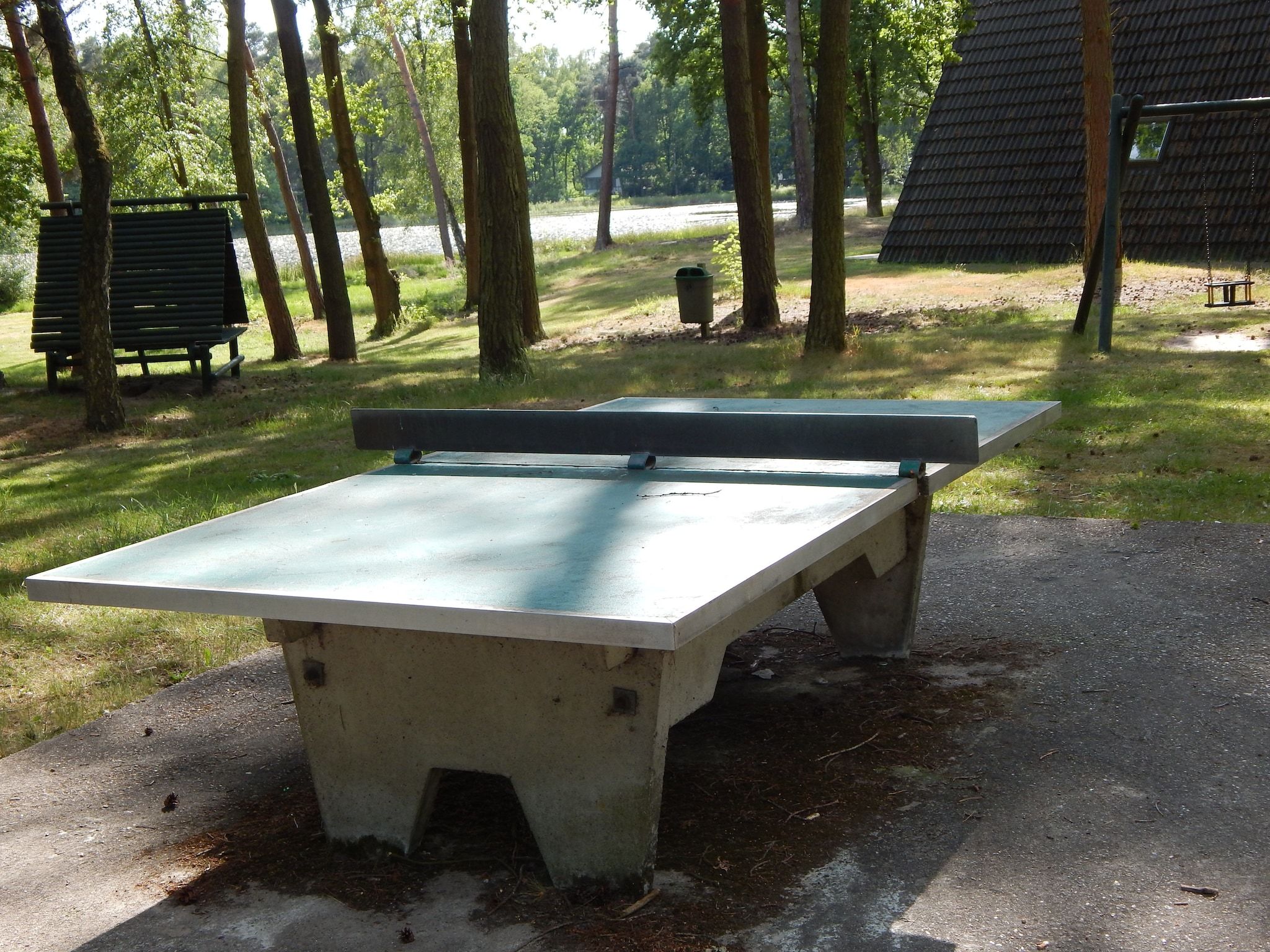 Parkfaciliteiten bij Anjer Bungalow 61 in Stramproy