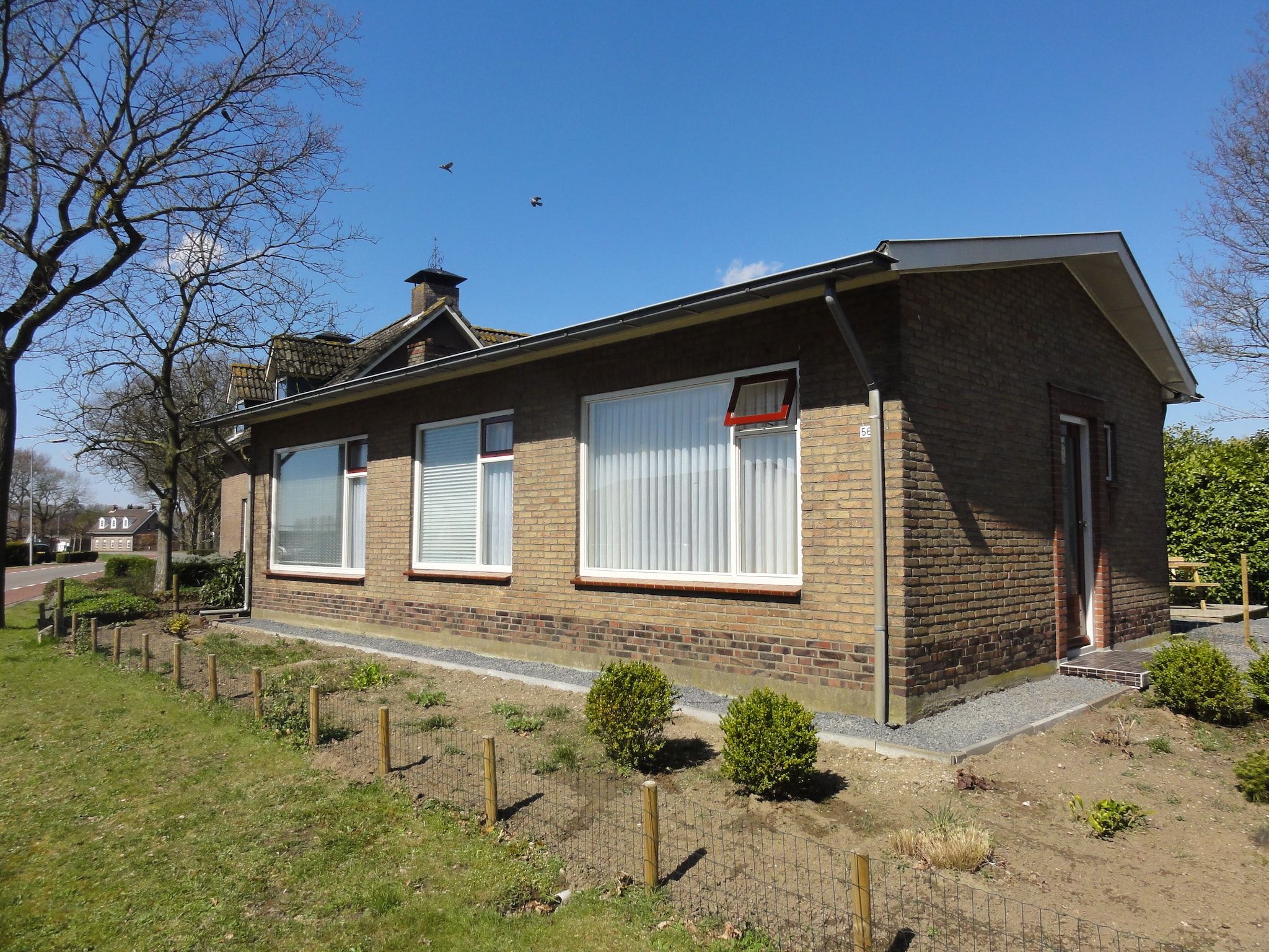 De buitenkant van Houck in Koewacht