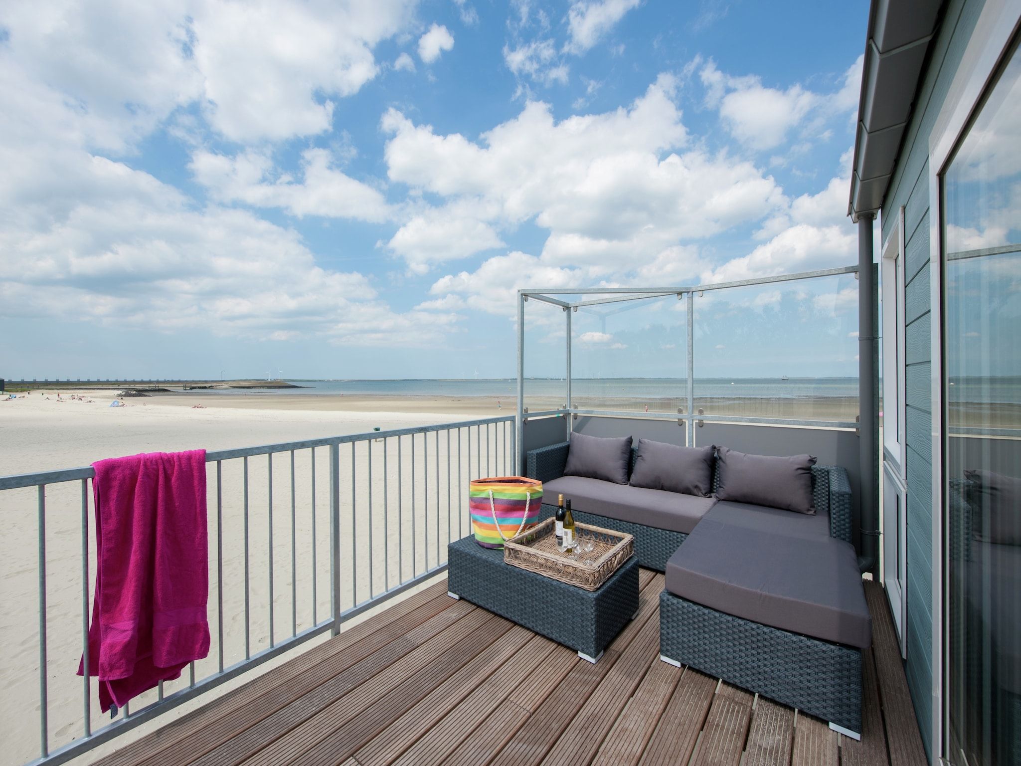 Het uitzicht vanaf Vakantiepark Beach Resort 6 in Kamperland