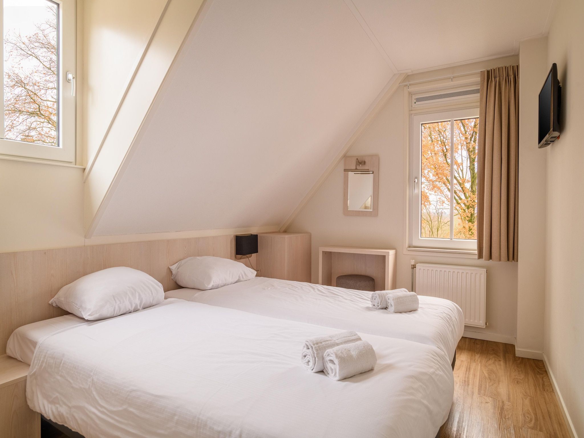 Een slaapkamer van Resort Maastricht 1 in Maastricht