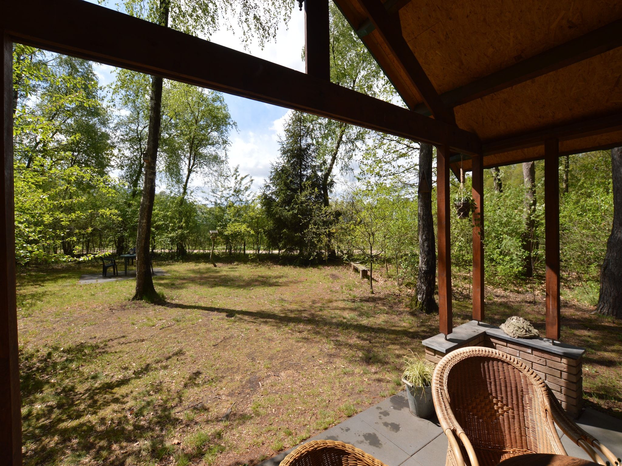 De tuin van Het Kleine Landgoed in Stramproy