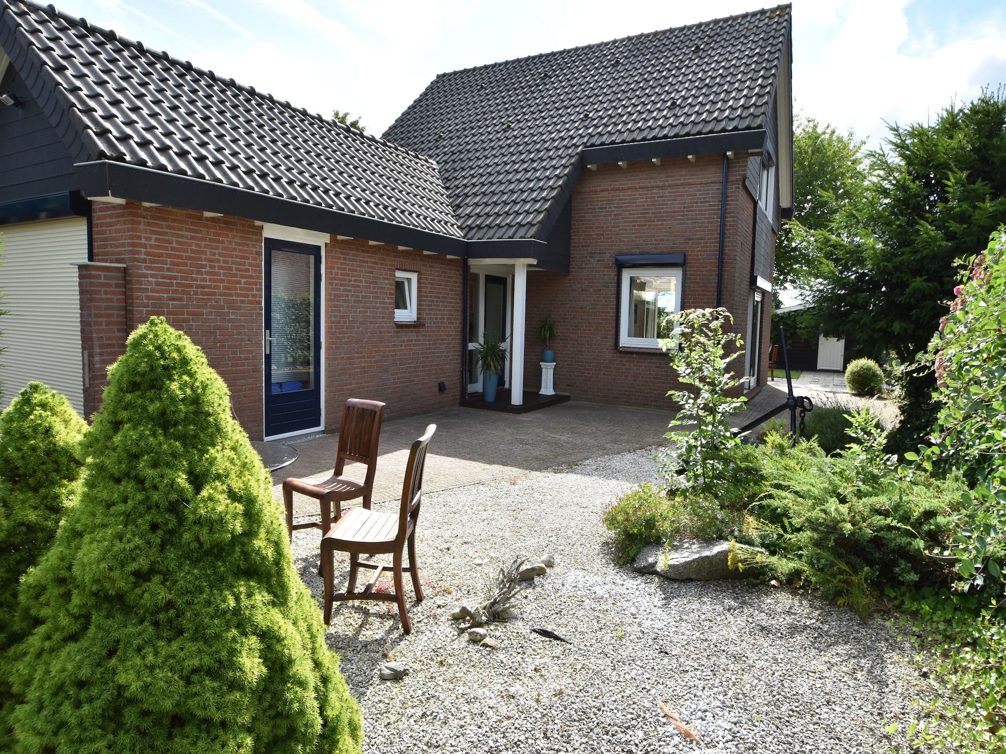 De buitenkant van Het Mosselhuys in Bruinisse