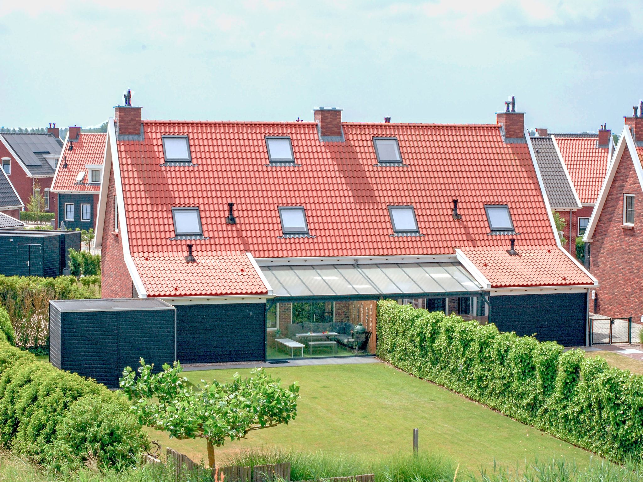 De tuin van Charming Beveland - 2 in Colijnsplaat