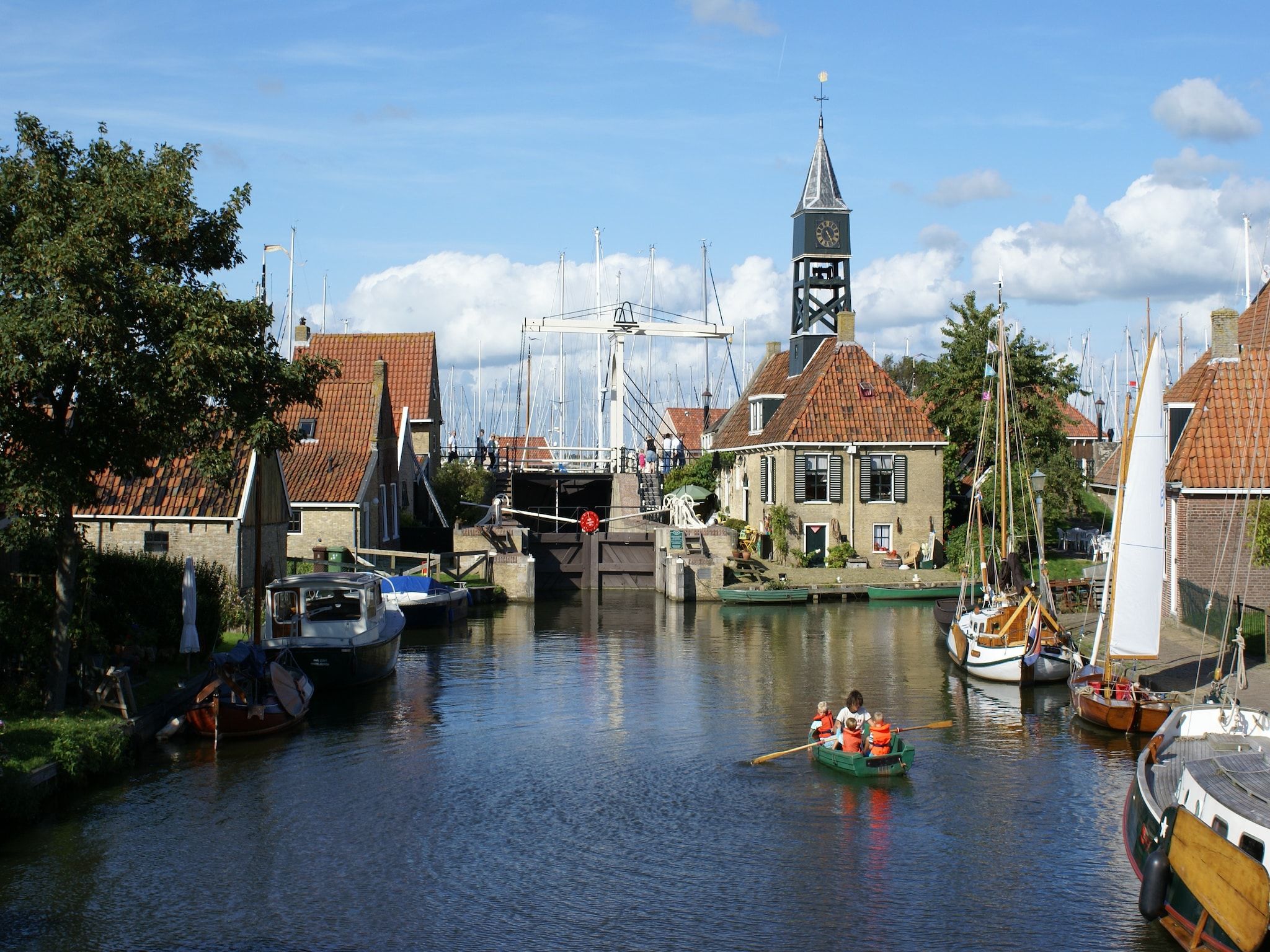 De omgeving van Skippers Inn in Hindeloopen