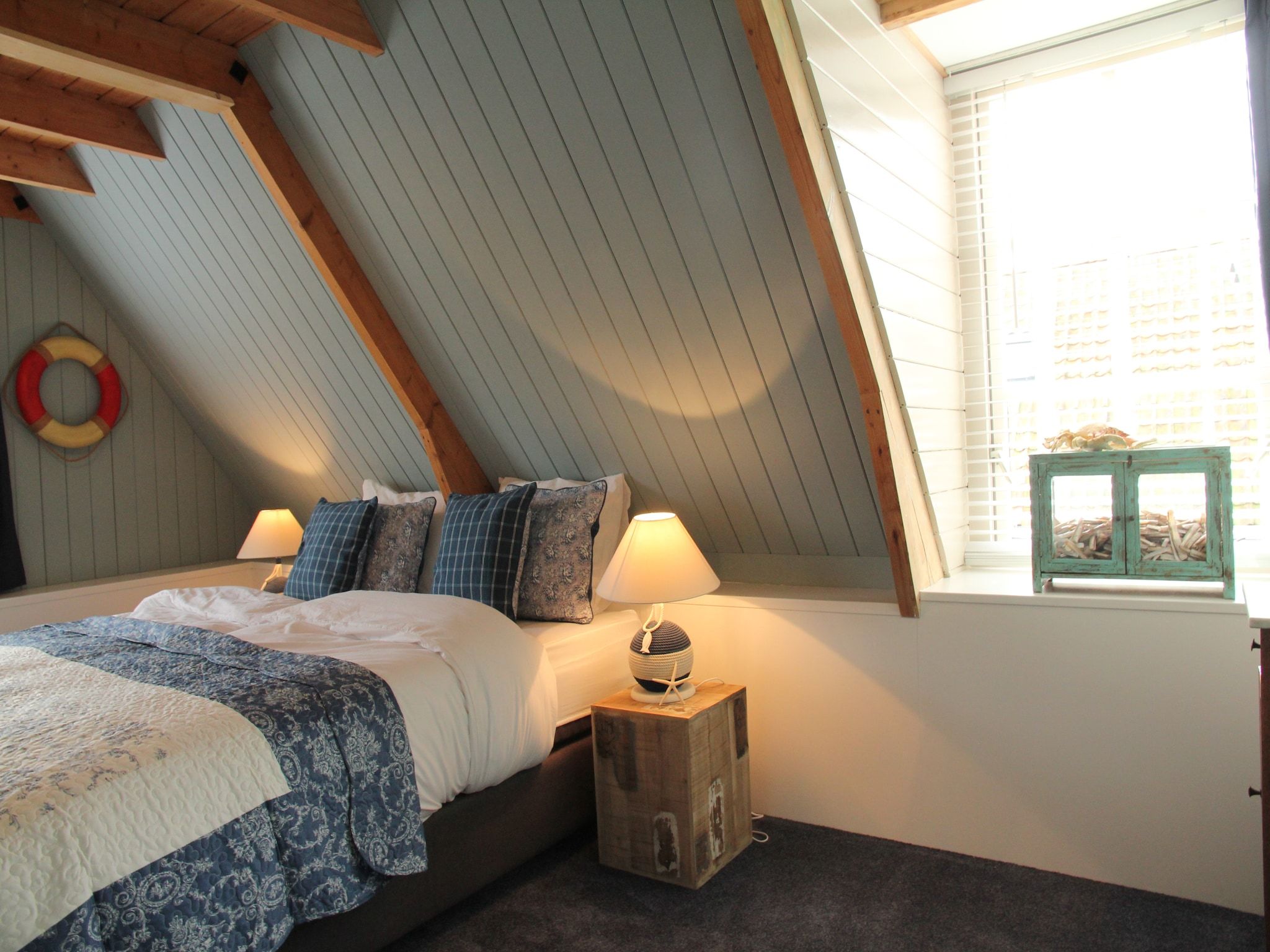 Een slaapkamer van Skippers Inn in Hindeloopen