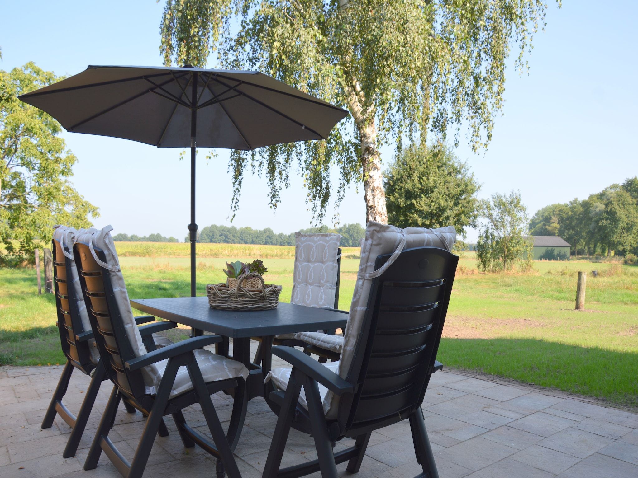 Het terras van Bakhuus in Geesteren