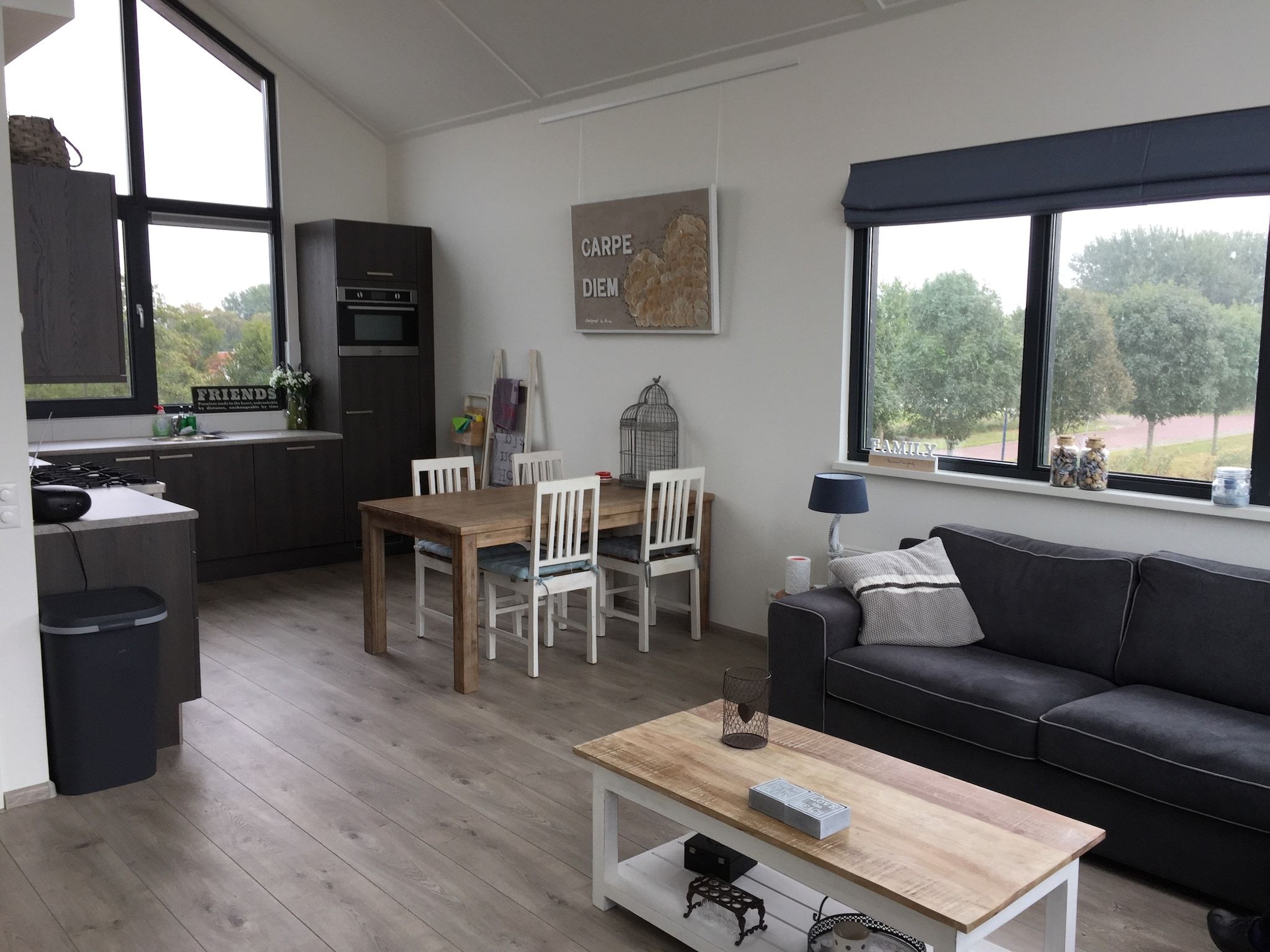 De eetkamer van Luna in Stavoren