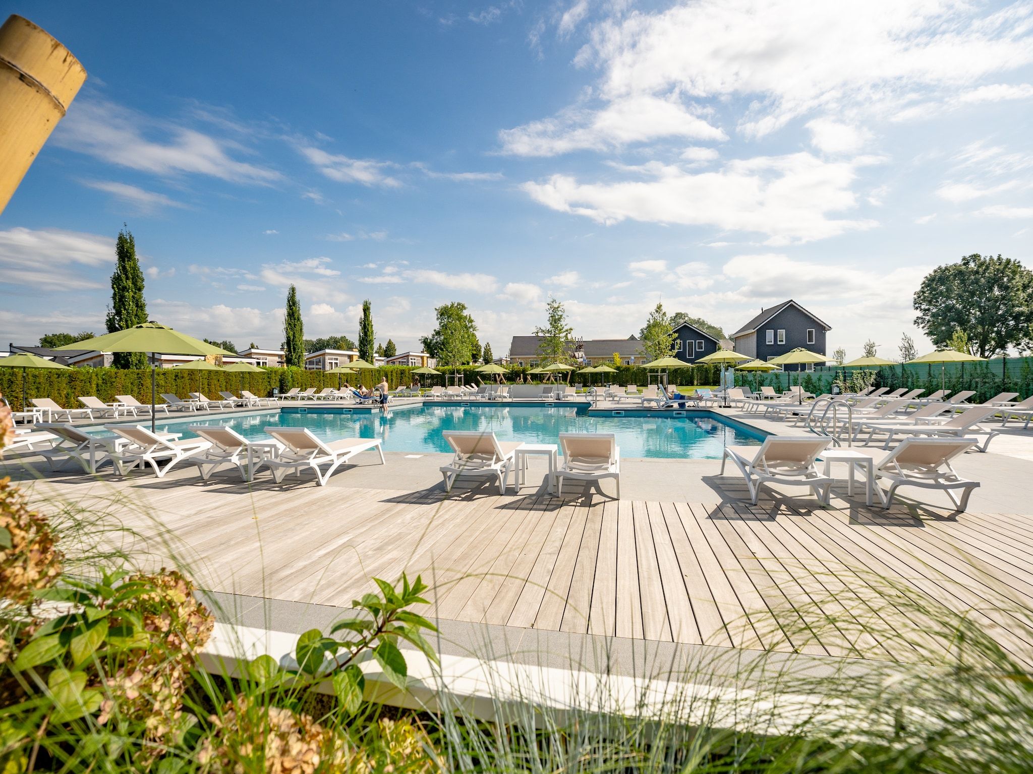 Parkfaciliteiten bij Resort Mooi Bemelen 2 in Bemelen