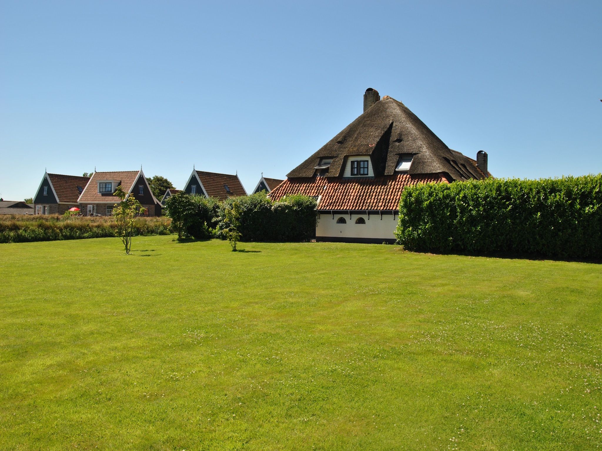 De tuin van Florijn 2 in Oost-Texel